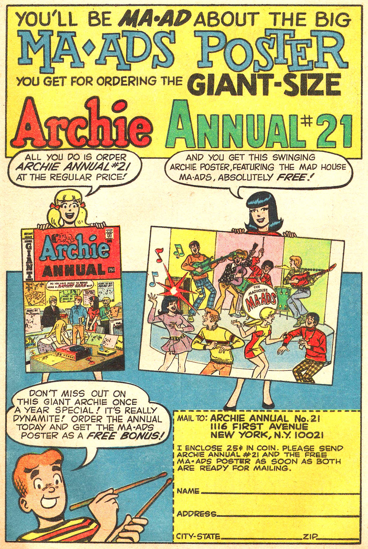 Read online Archie's Girls Betty and Veronica comic -  Issue #163 - 12