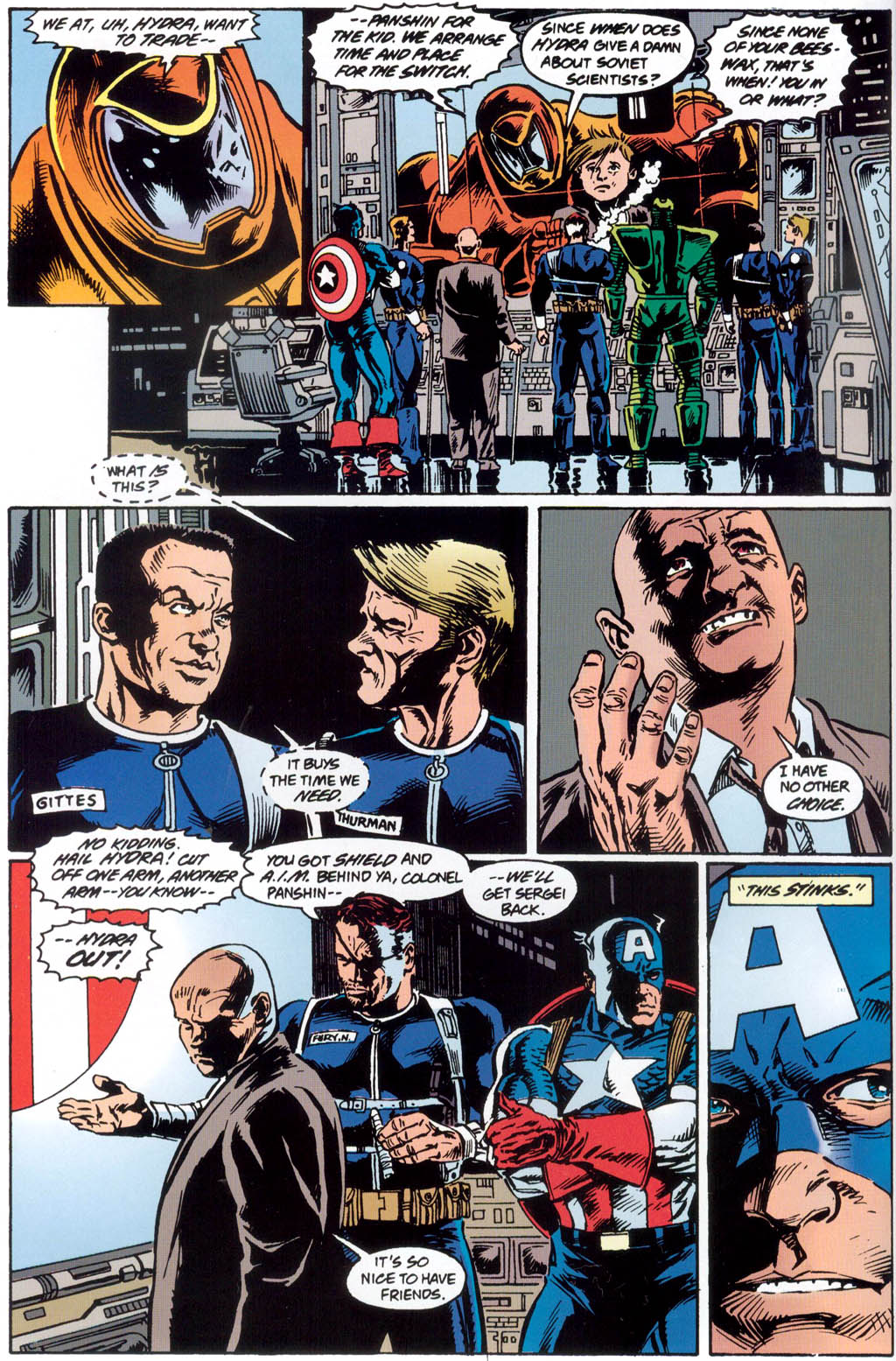Read online Captain America/Nick Fury: Blood Truce comic -  Issue # Full - 26