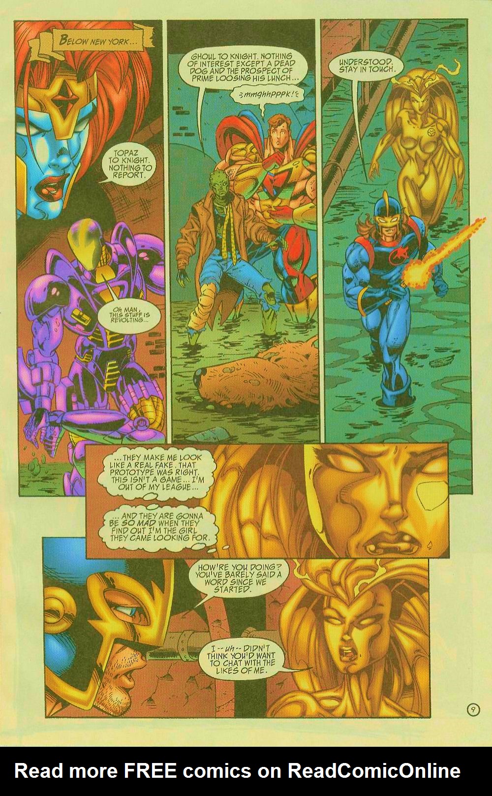 Read online Foxfire comic -  Issue #2 - 9