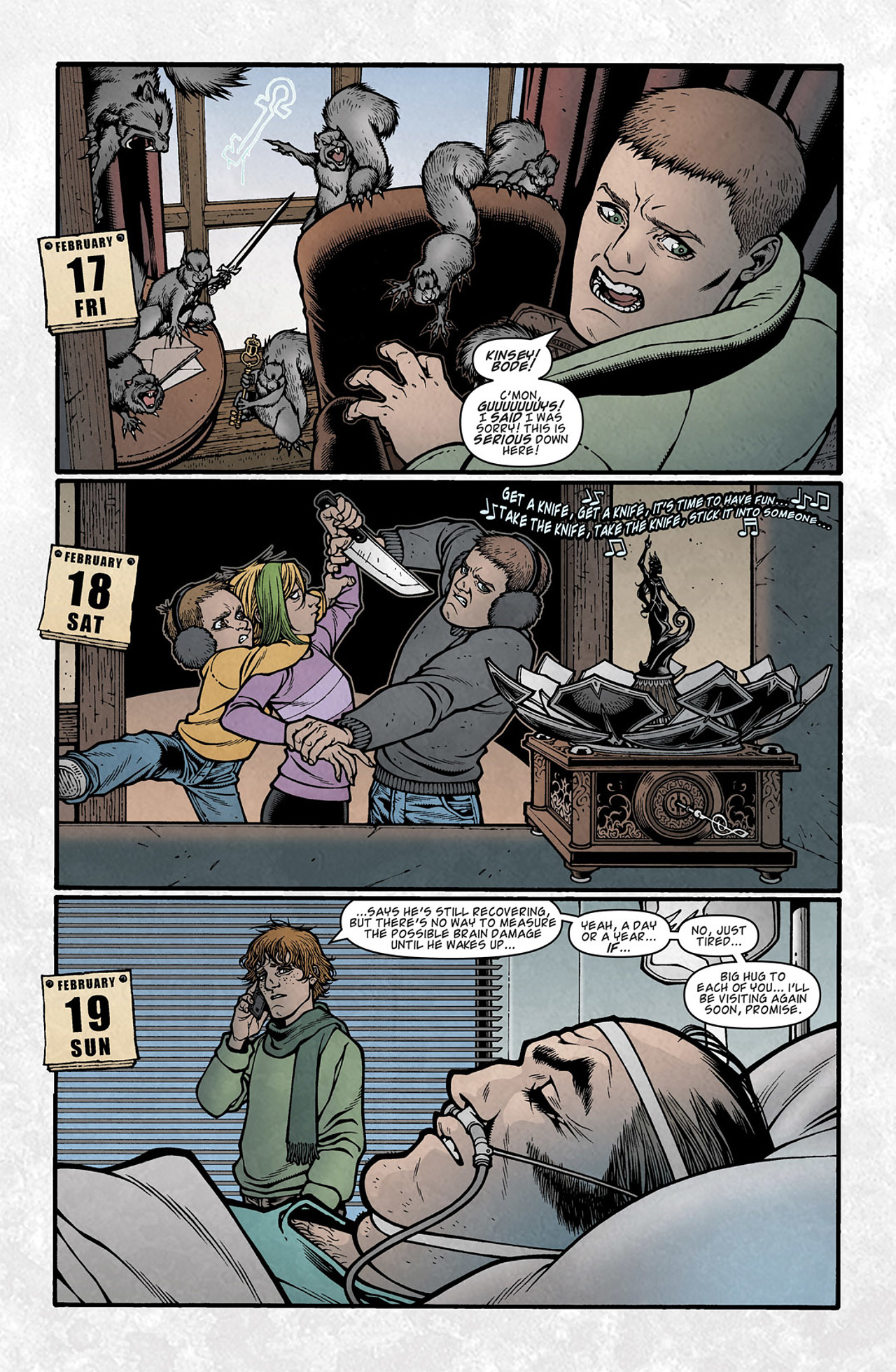 Read online Locke & Key: Keys to the Kingdom comic -  Issue #3 - 16