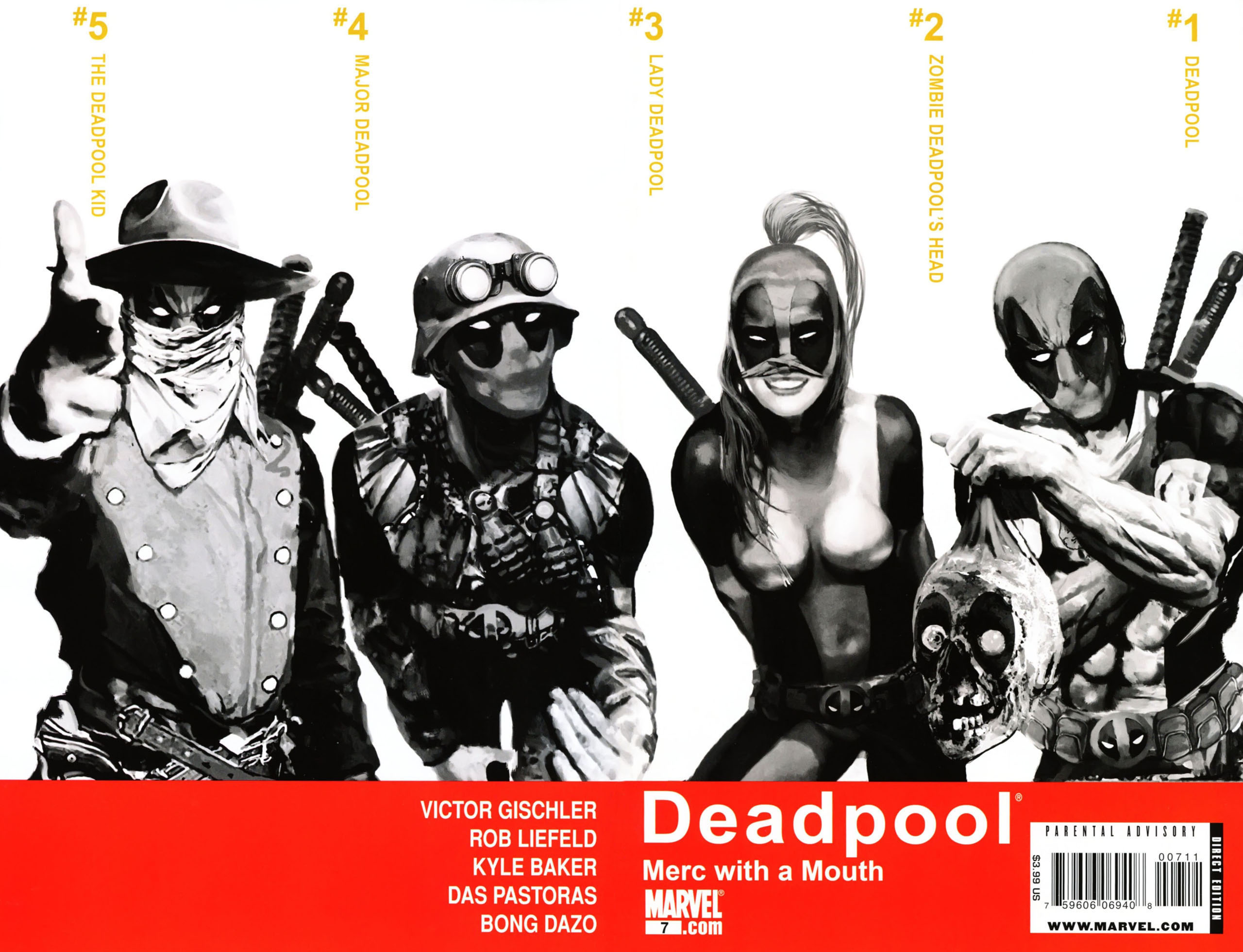 Read online Deadpool: Merc With a Mouth comic -  Issue #7 - 1