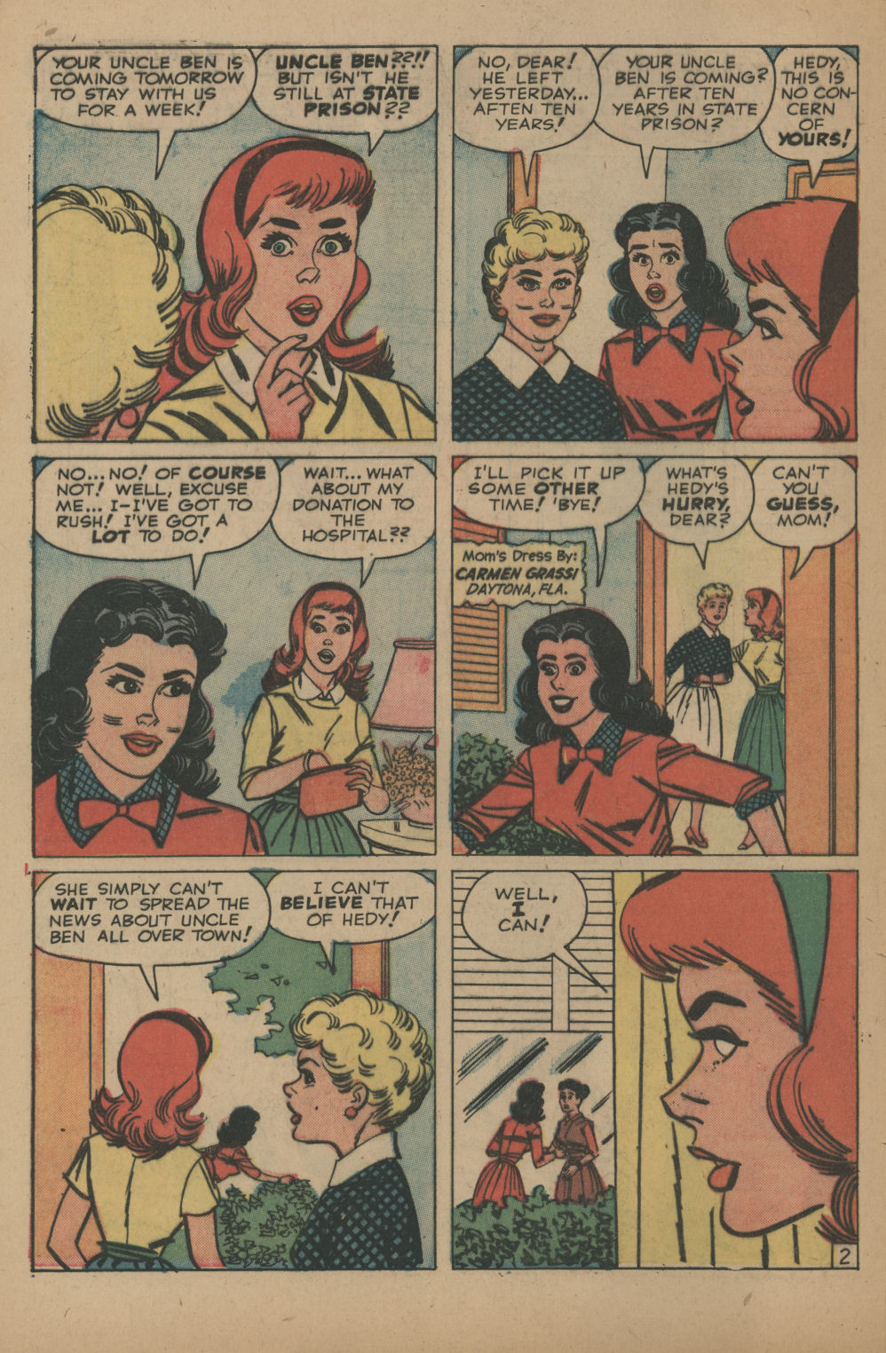 Read online Patsy Walker comic -  Issue #86 - 4
