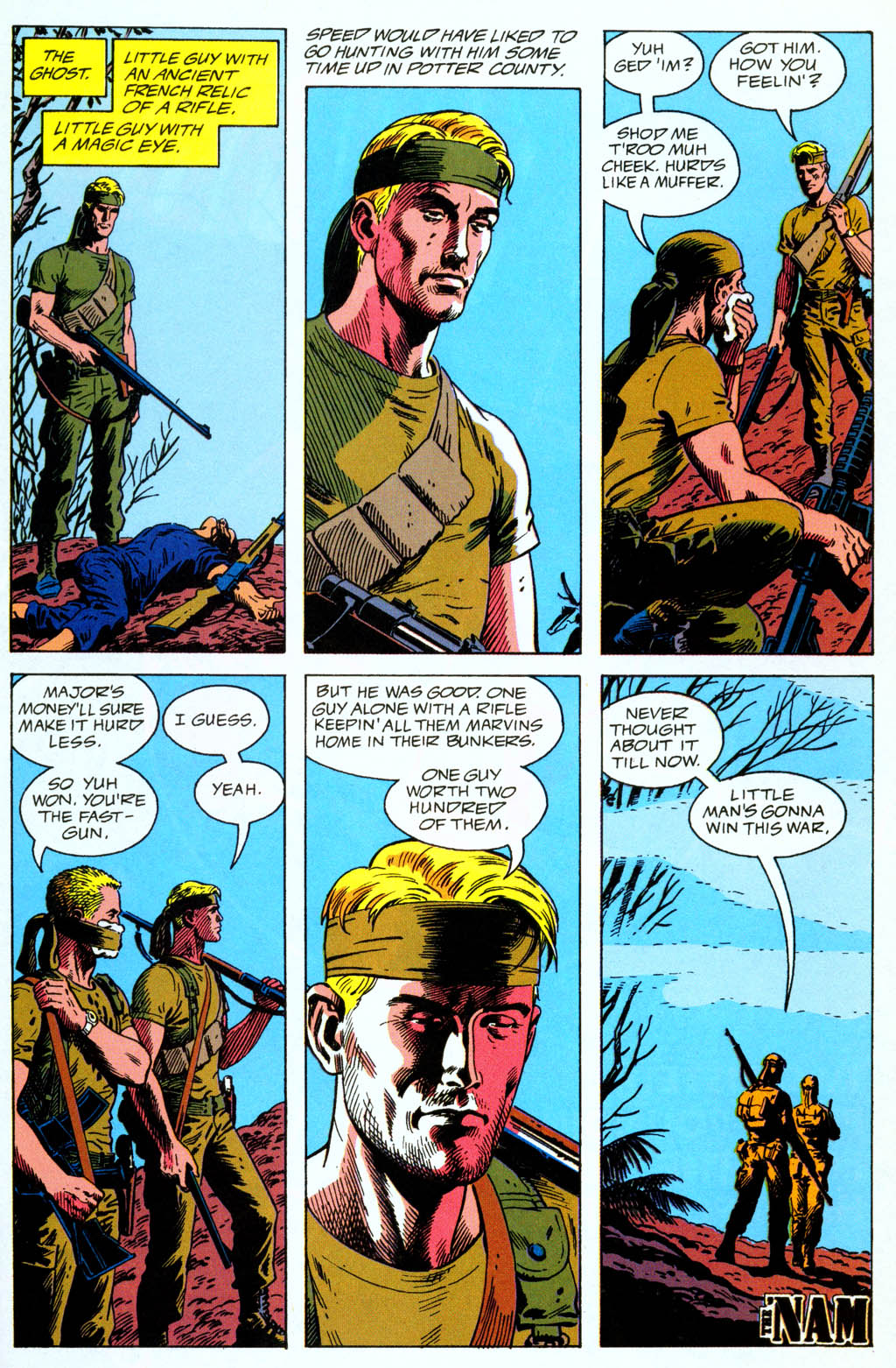 Read online The 'Nam comic -  Issue #65 - 22