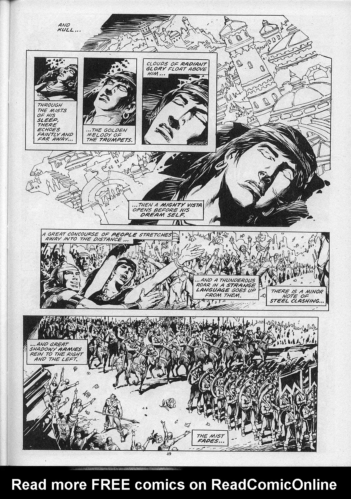 Read online The Savage Sword Of Conan comic -  Issue #202 - 51