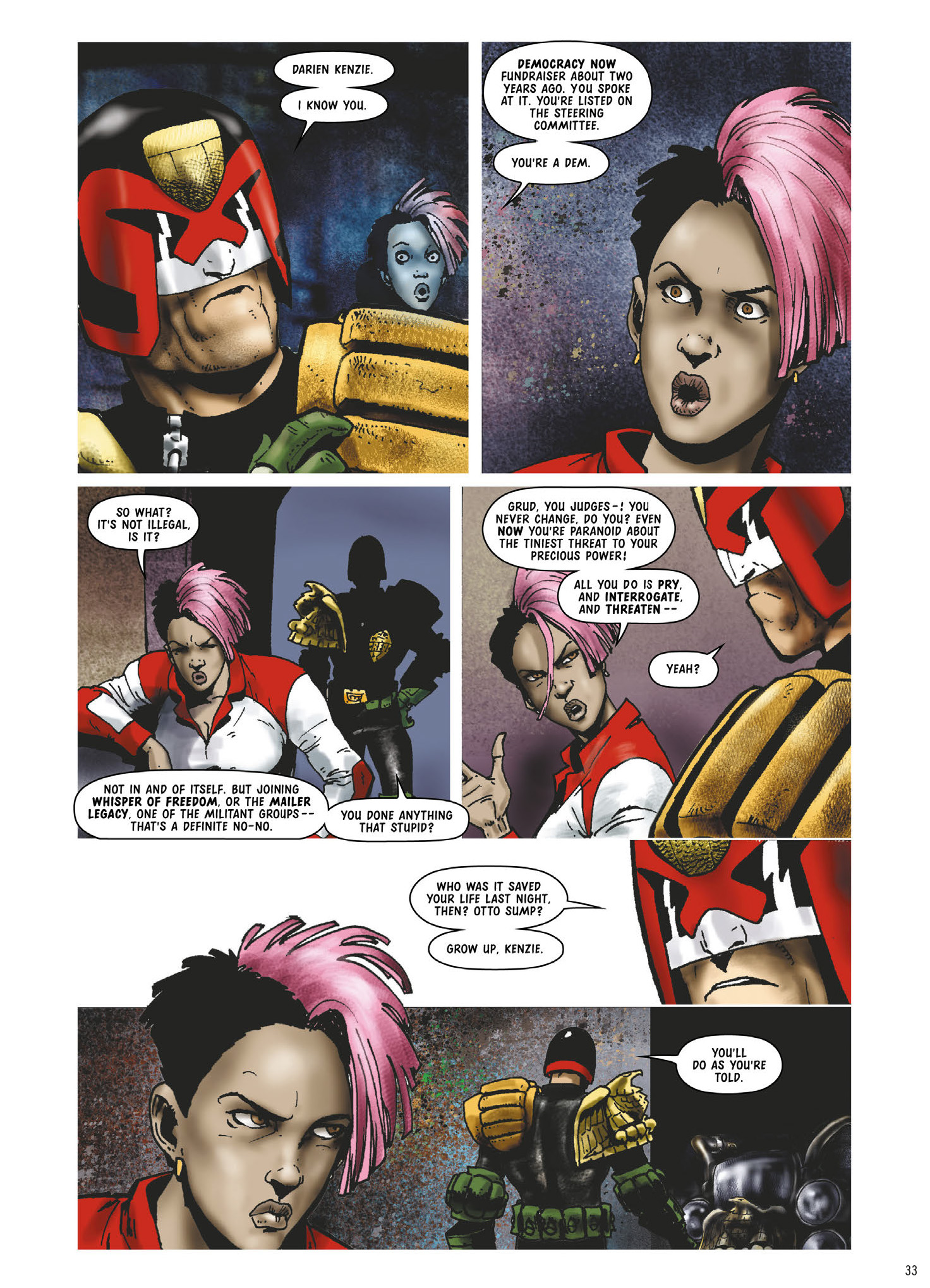 Read online Judge Dredd: The Complete Case Files comic -  Issue # TPB 34 (Part 1) - 35
