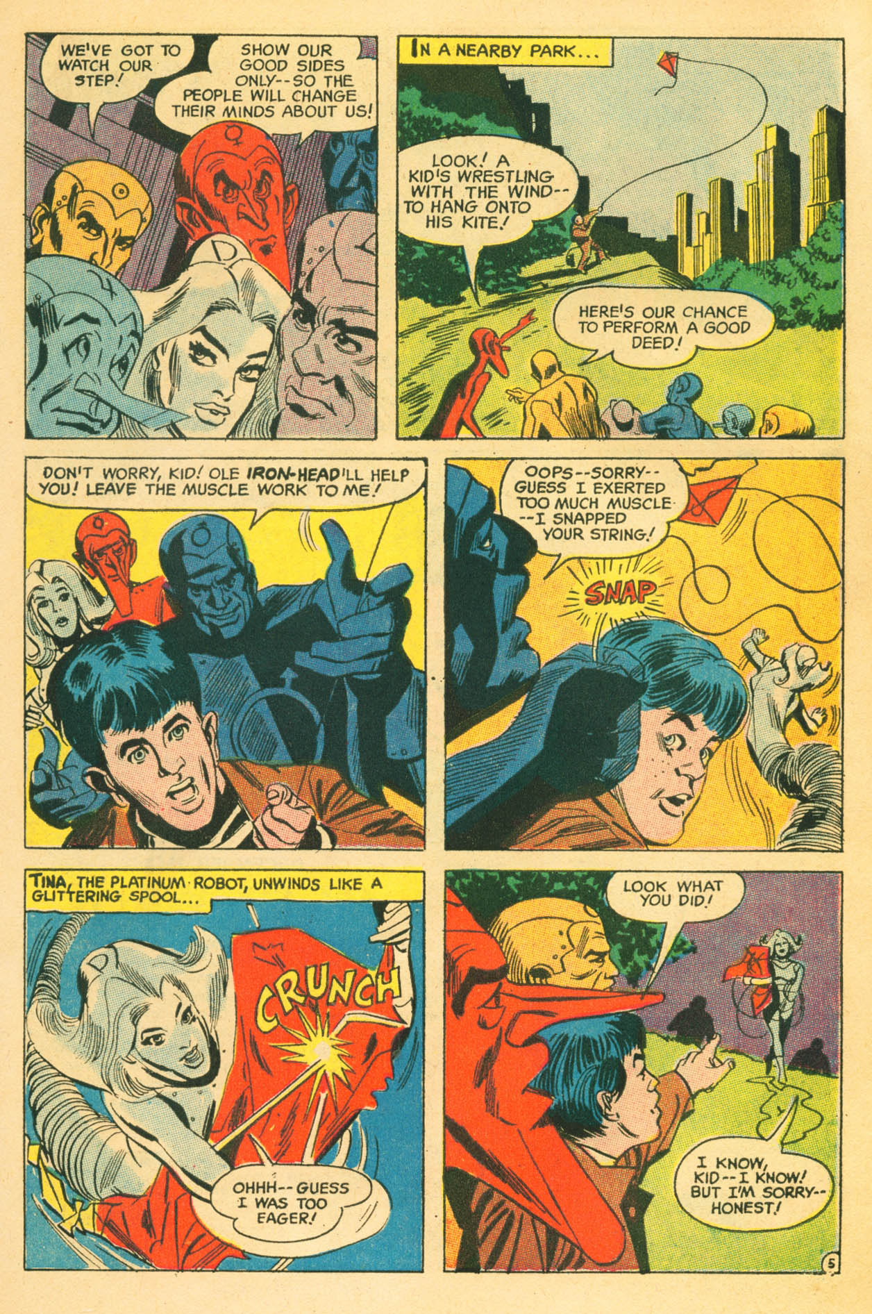 Read online Metal Men (1963) comic -  Issue #36 - 7