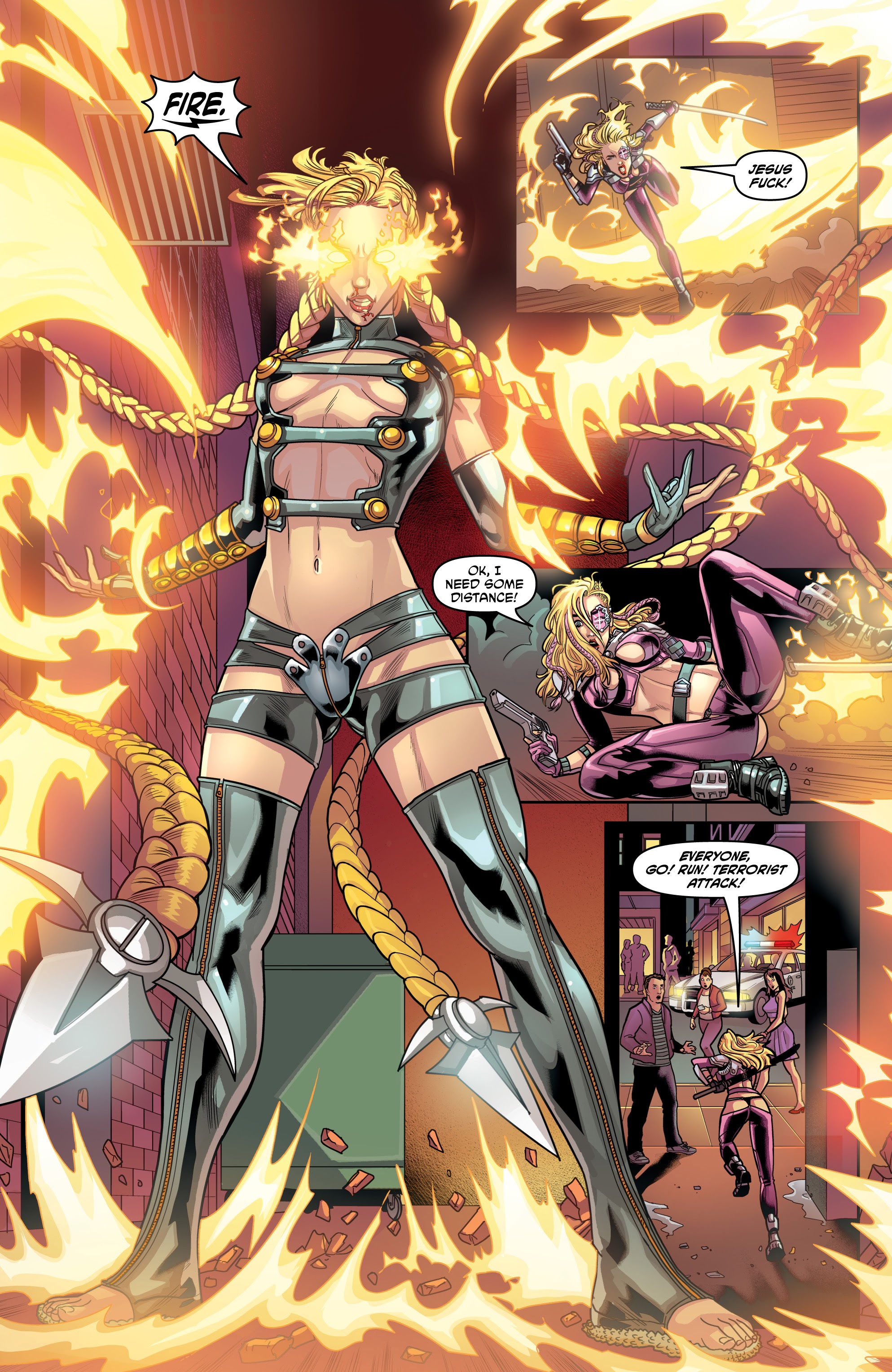 Read online Unholy: Argent vs Onyx comic -  Issue #0 - 11
