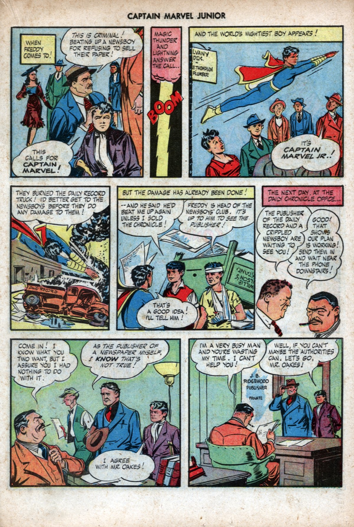 Read online Captain Marvel, Jr. comic -  Issue #40 - 27