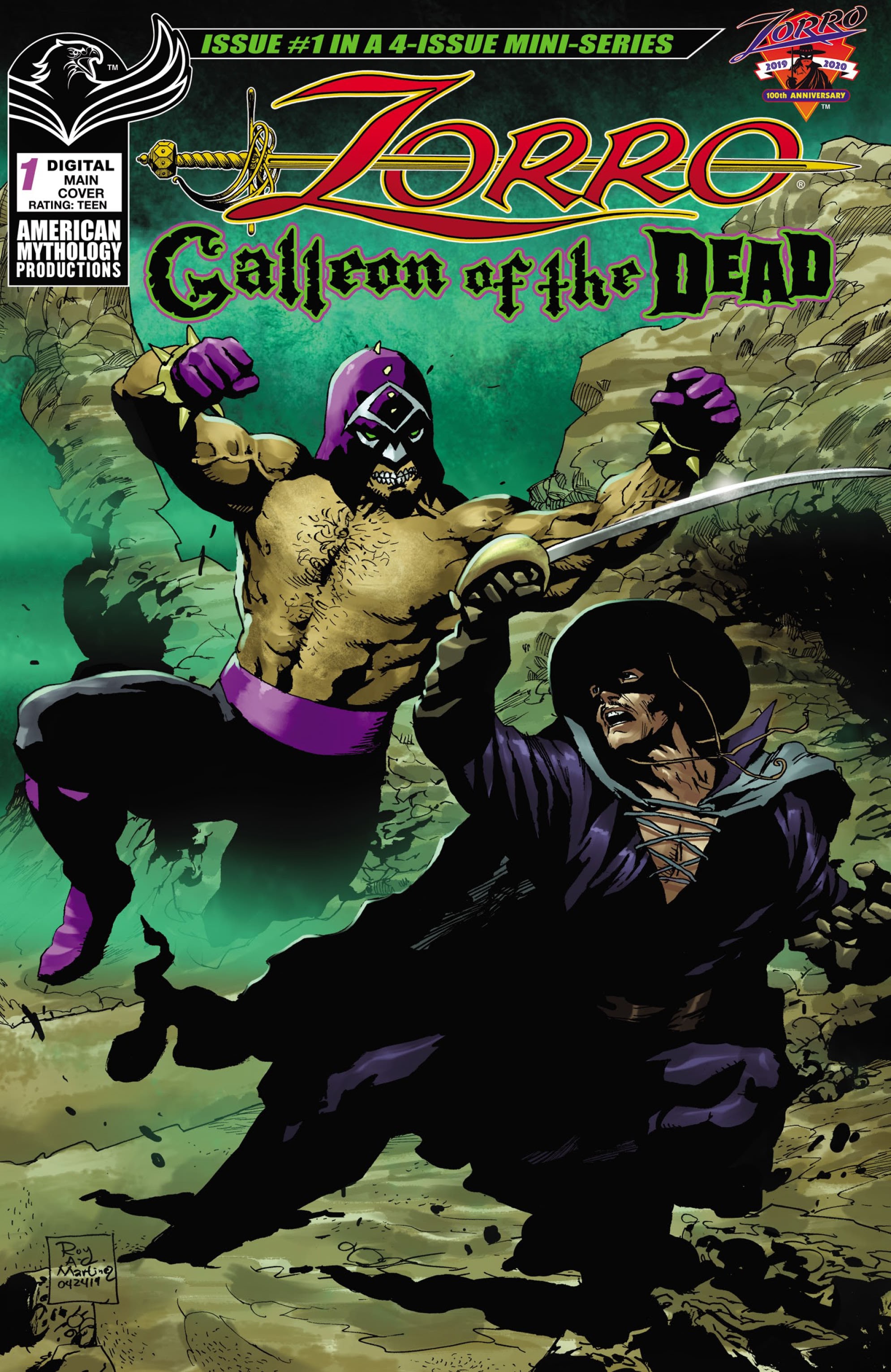 Read online Zorro: Galleon Of the Dead comic -  Issue #1 - 1