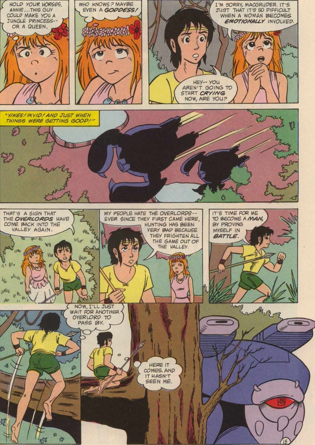 Read online Robotech The New Generation comic -  Issue #14 - 19