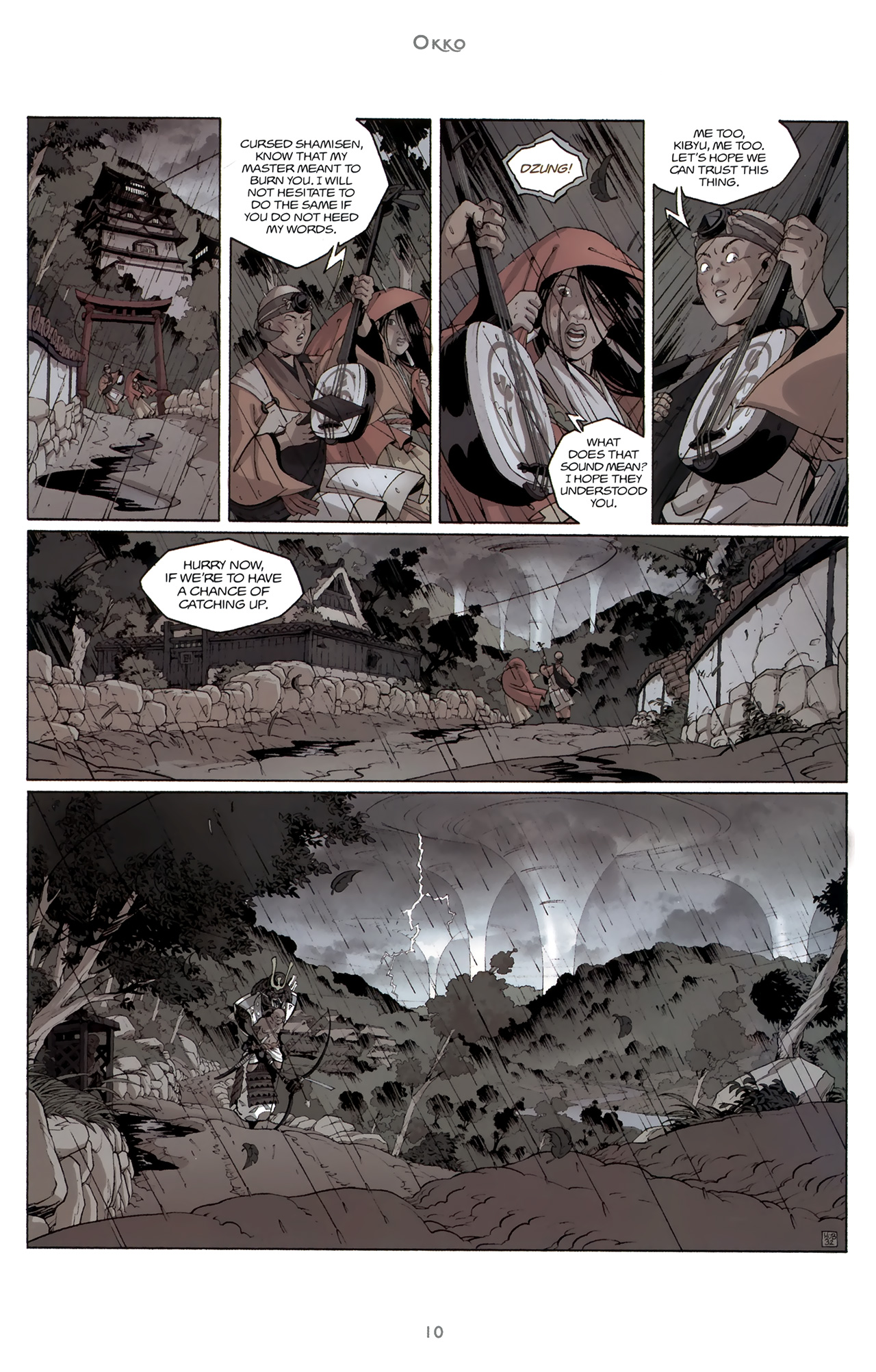 Read online Okko: The Cycle of Air comic -  Issue #4 - 10