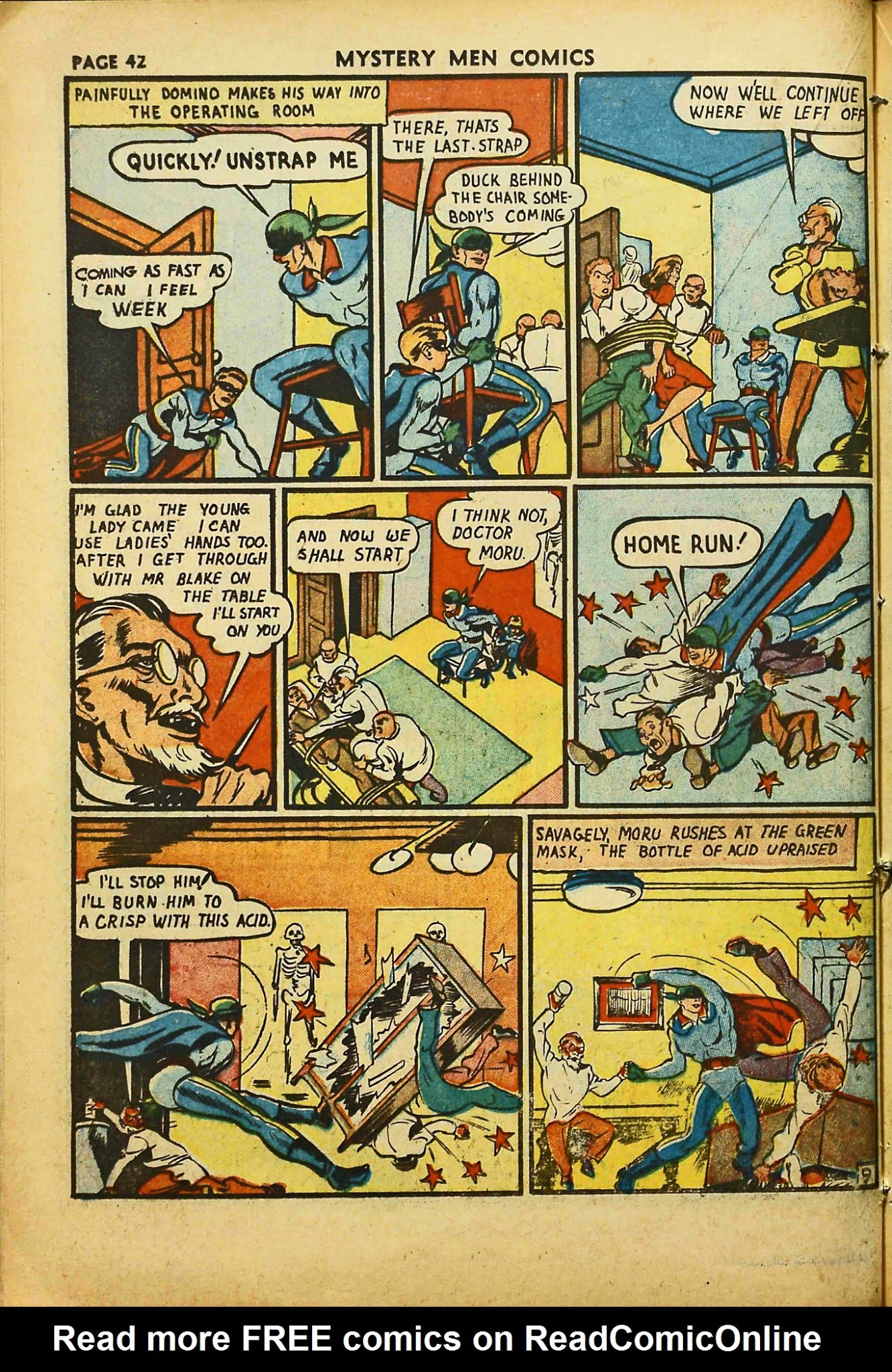 Read online Mystery Men Comics comic -  Issue #29 - 43