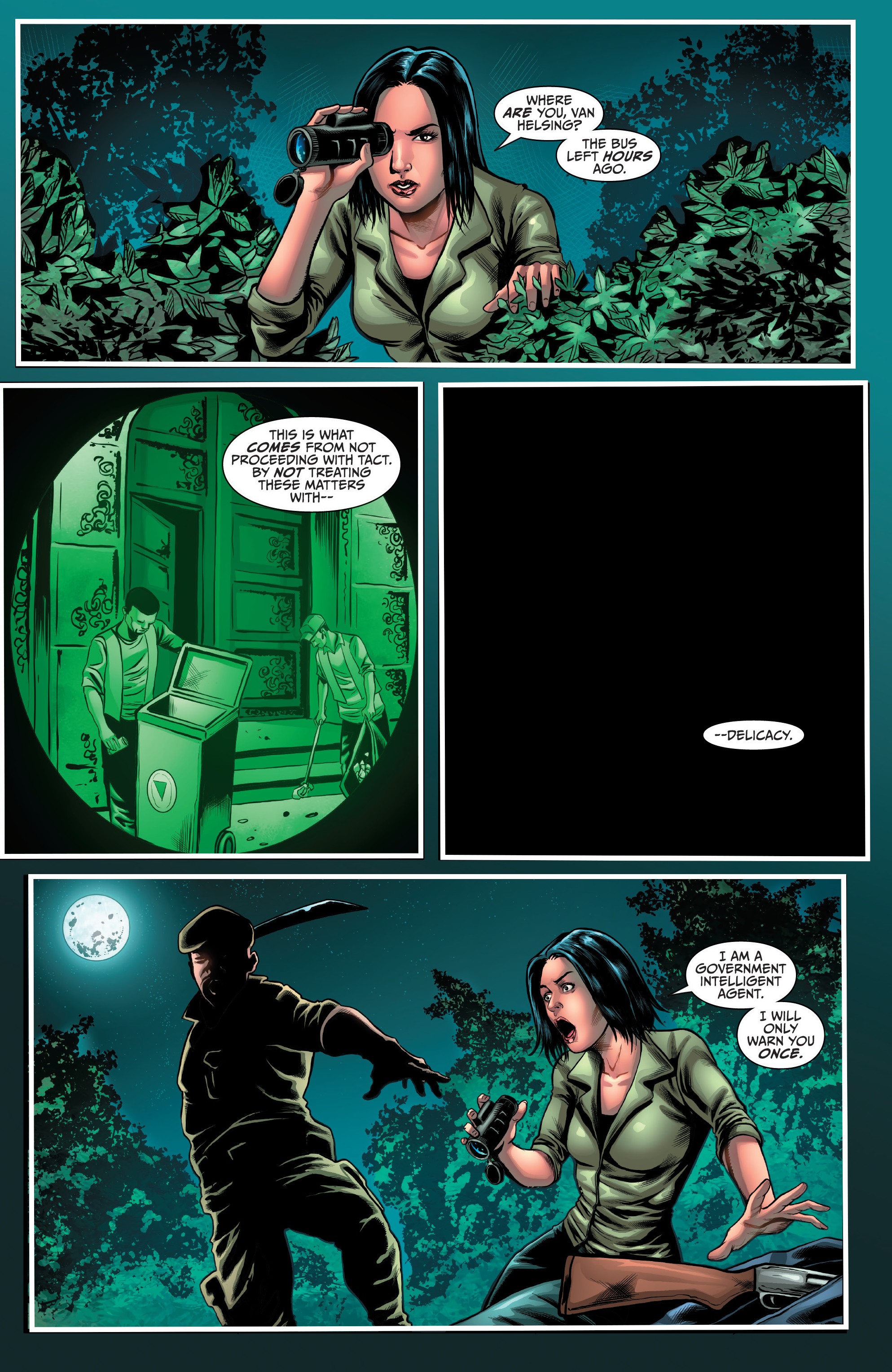 Read online Van Helsing: Sword of Heaven comic -  Issue #4 - 16