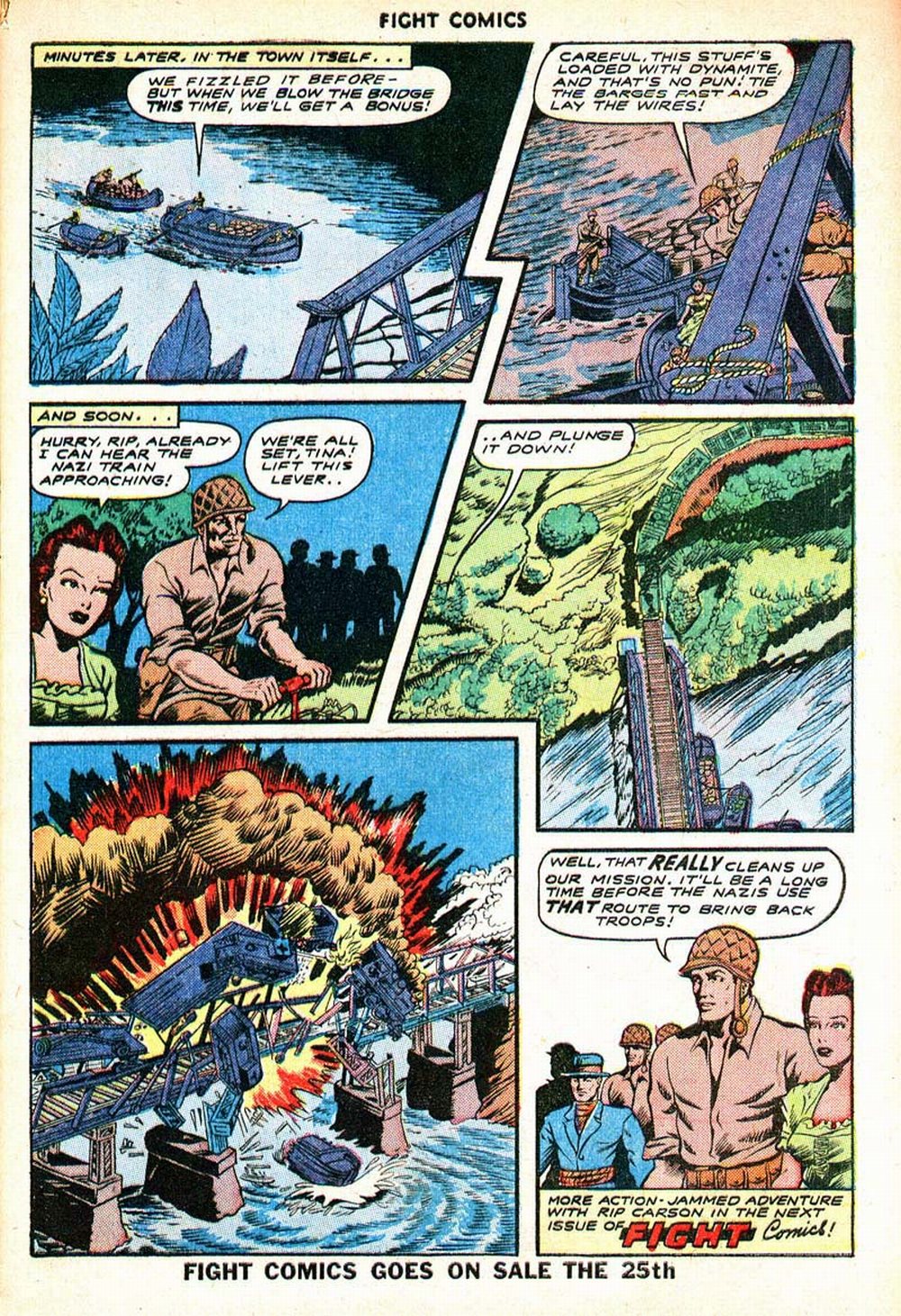 Read online Fight Comics comic -  Issue #36 - 11