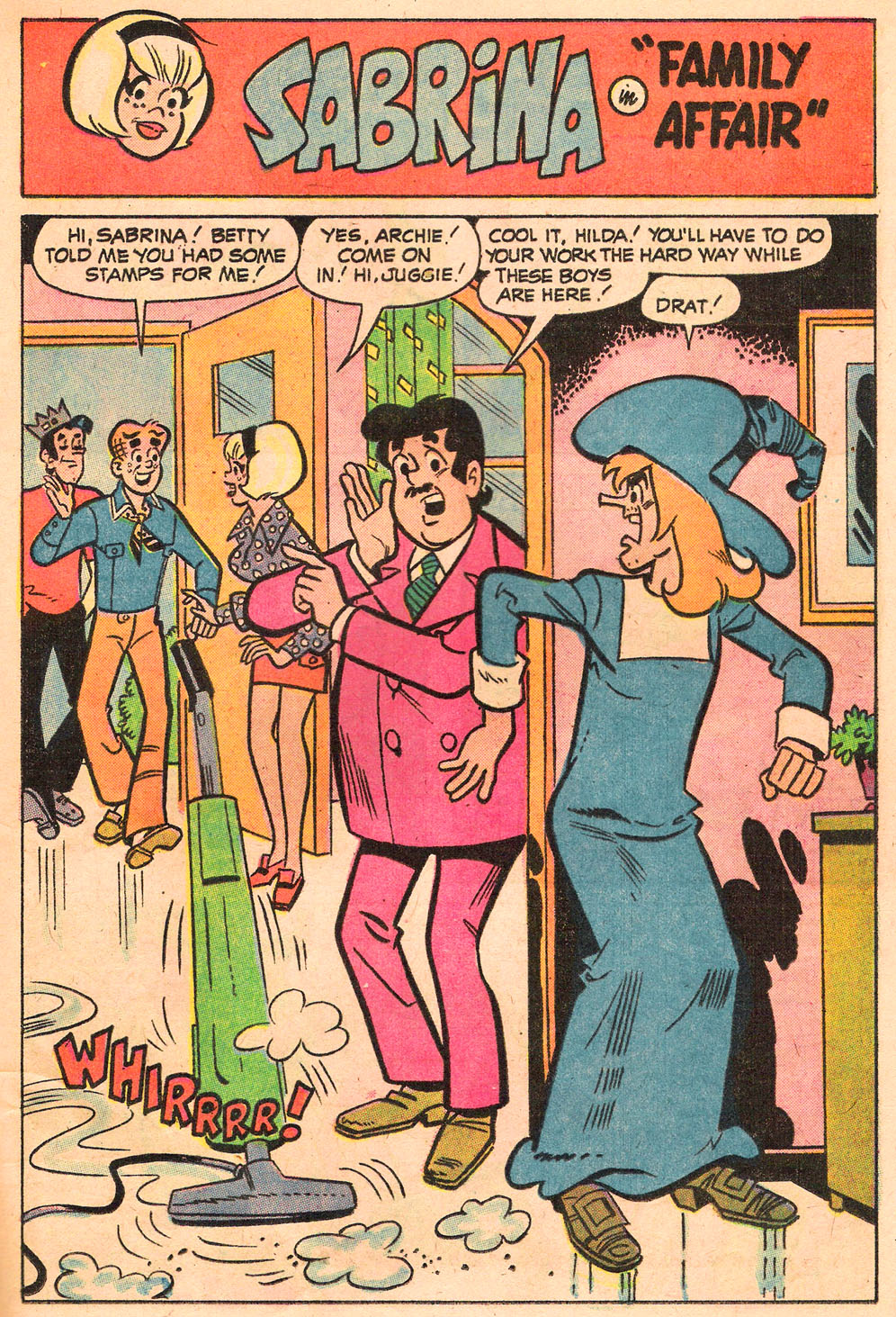 Read online Sabrina The Teenage Witch (1971) comic -  Issue #8 - 10