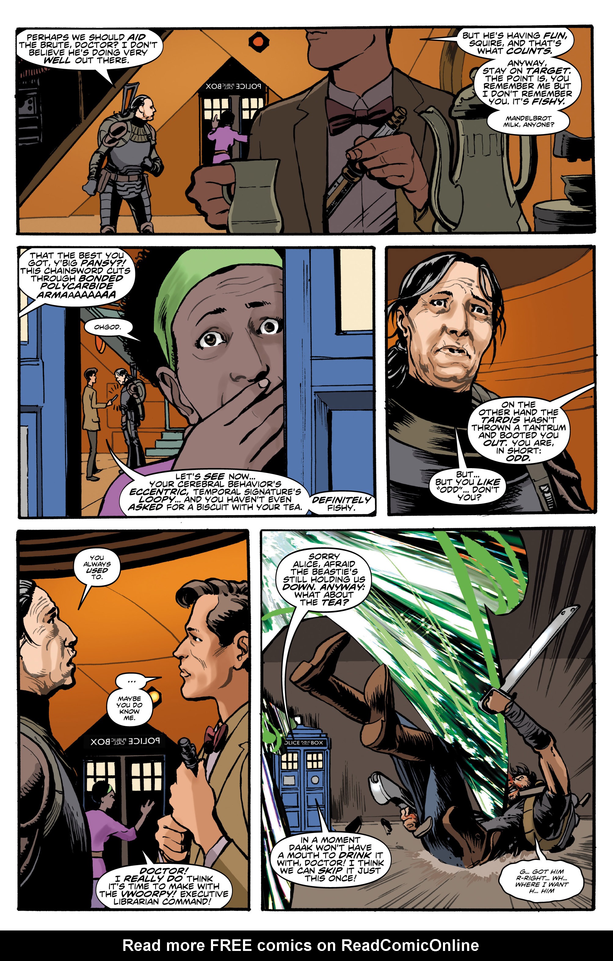 Read online Doctor Who: The Eleventh Doctor Year Two comic -  Issue #2 - 8