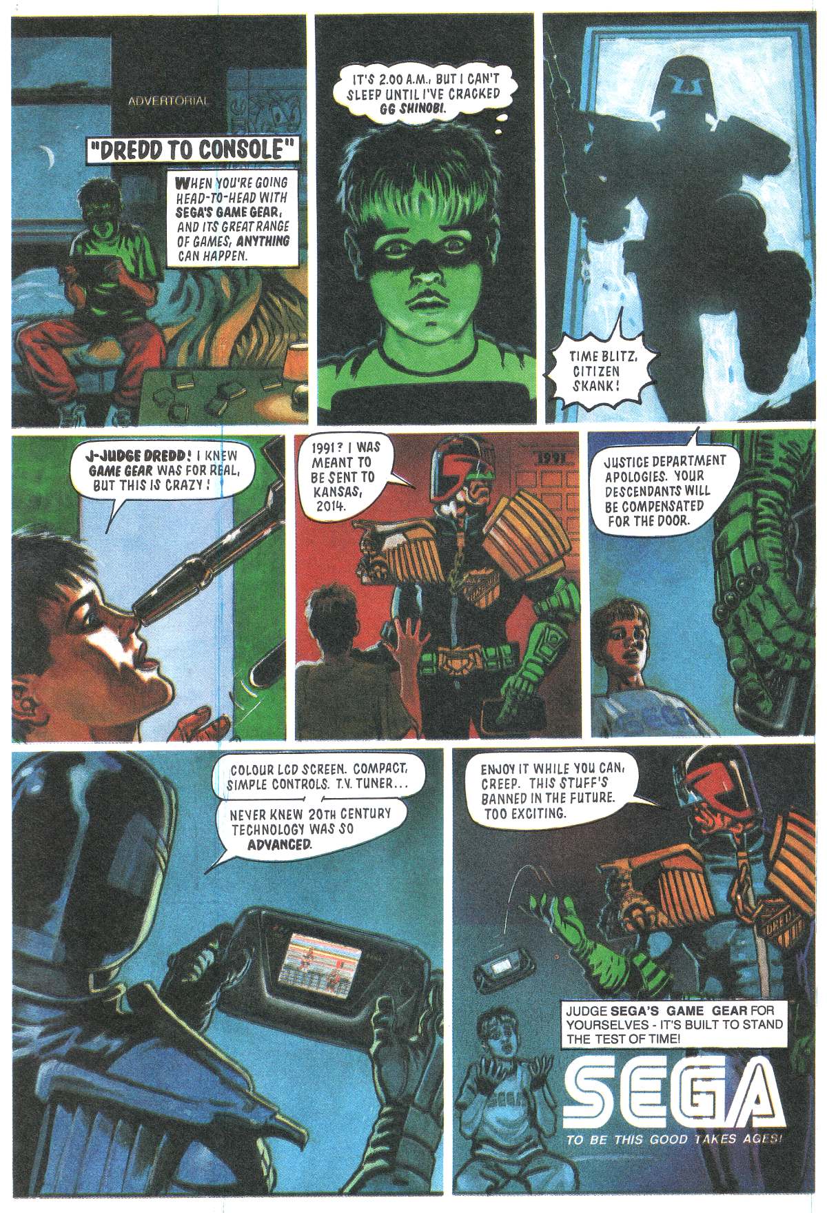 Read online Judge Dredd: The Megazine comic -  Issue #14 - 13
