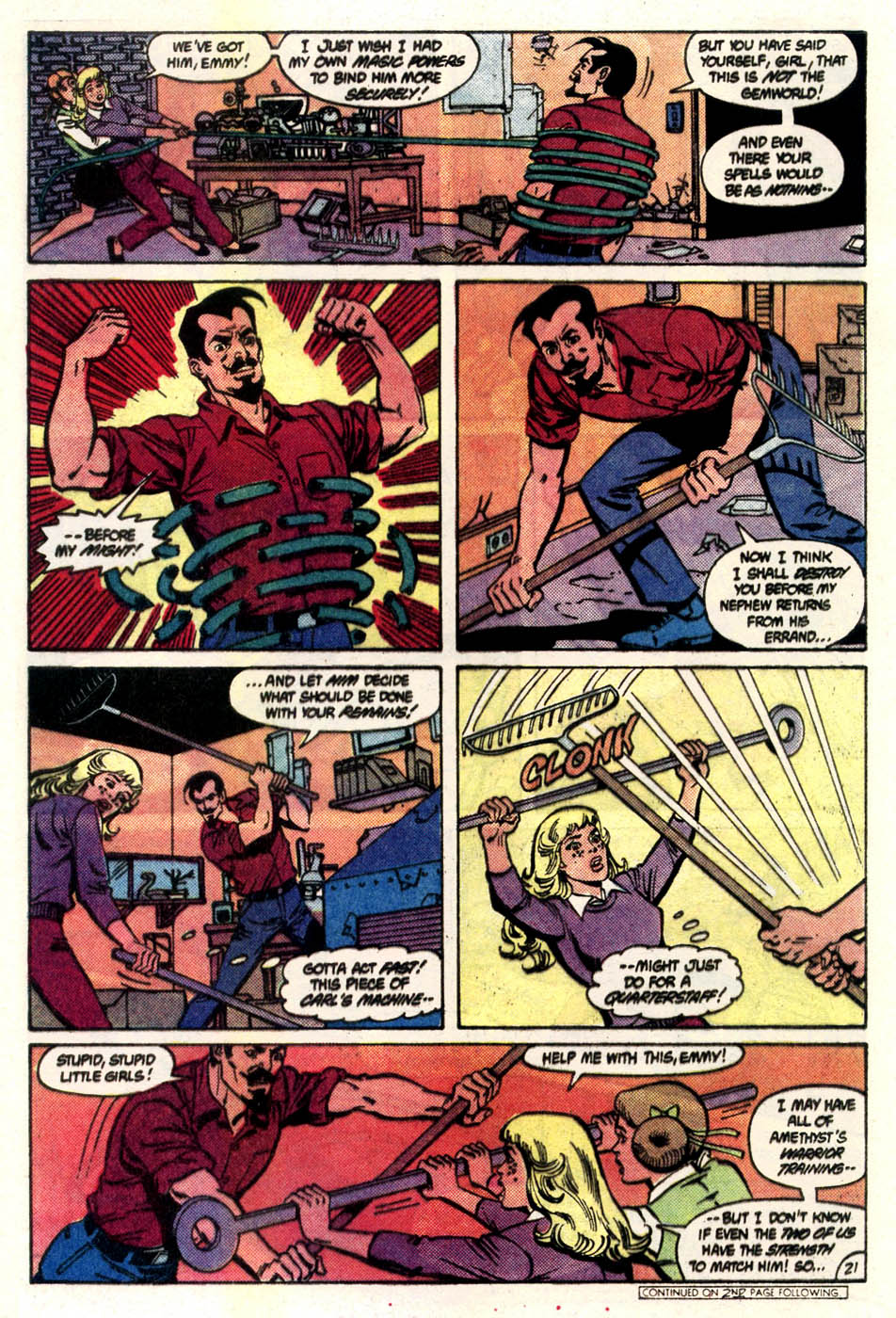 Read online Amethyst (1985) comic -  Issue #4 - 22