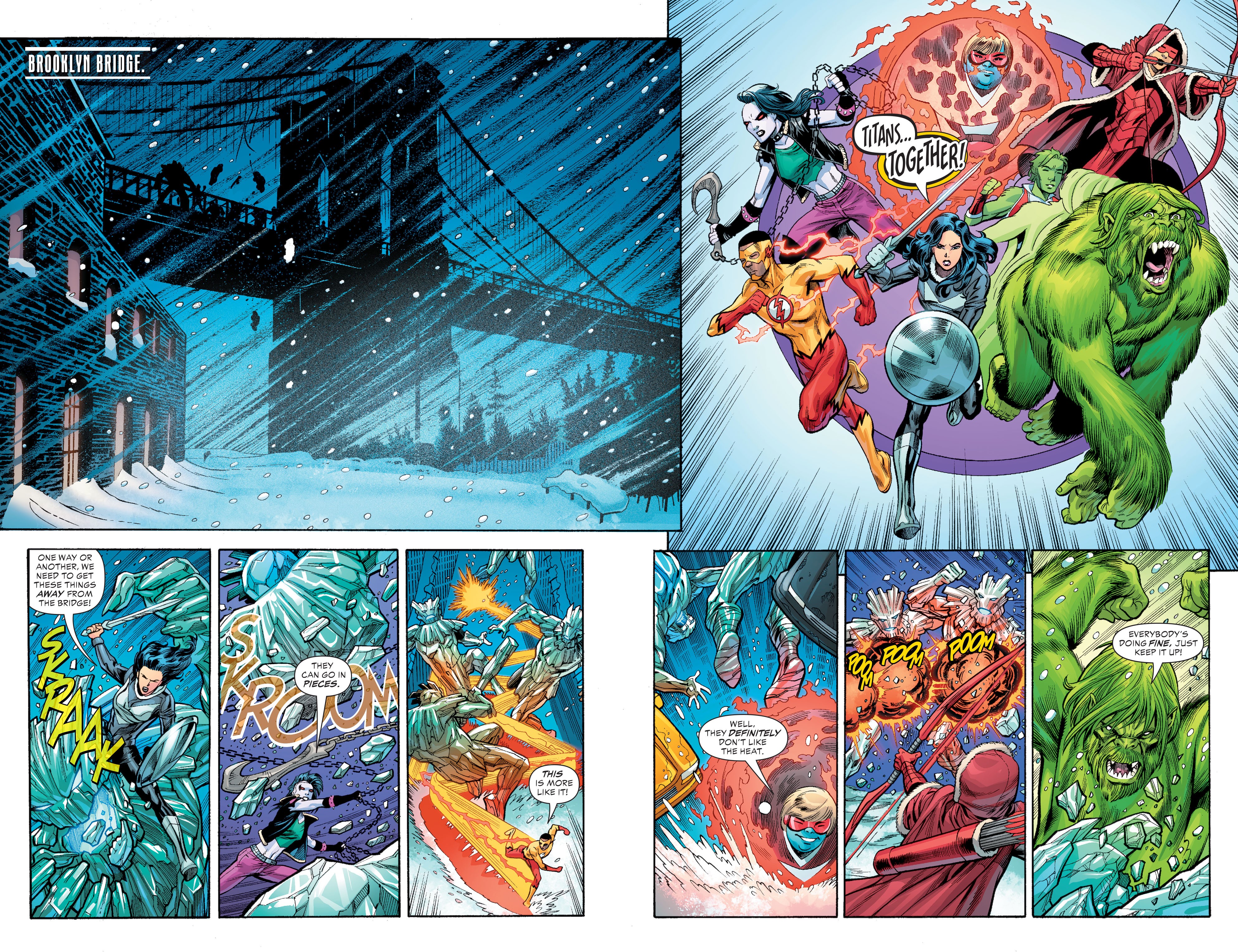 Read online Teen Titans: Endless Winter Special comic -  Issue # Full - 12