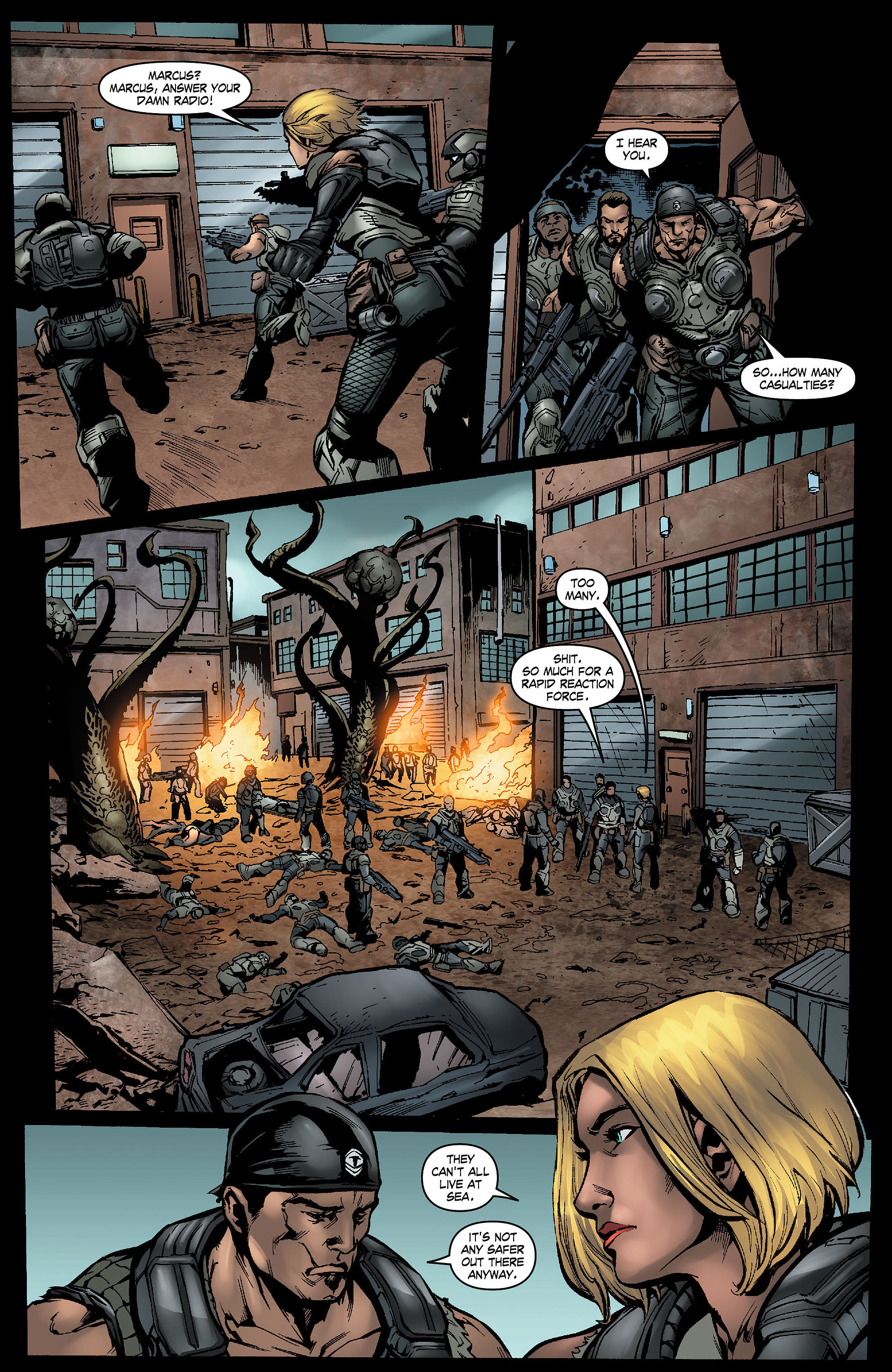 Read online Gears Of War comic -  Issue #22 - 19