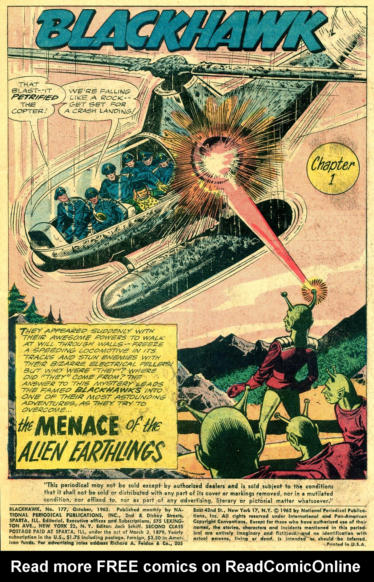 Read online Blackhawk (1957) comic -  Issue #177 - 3