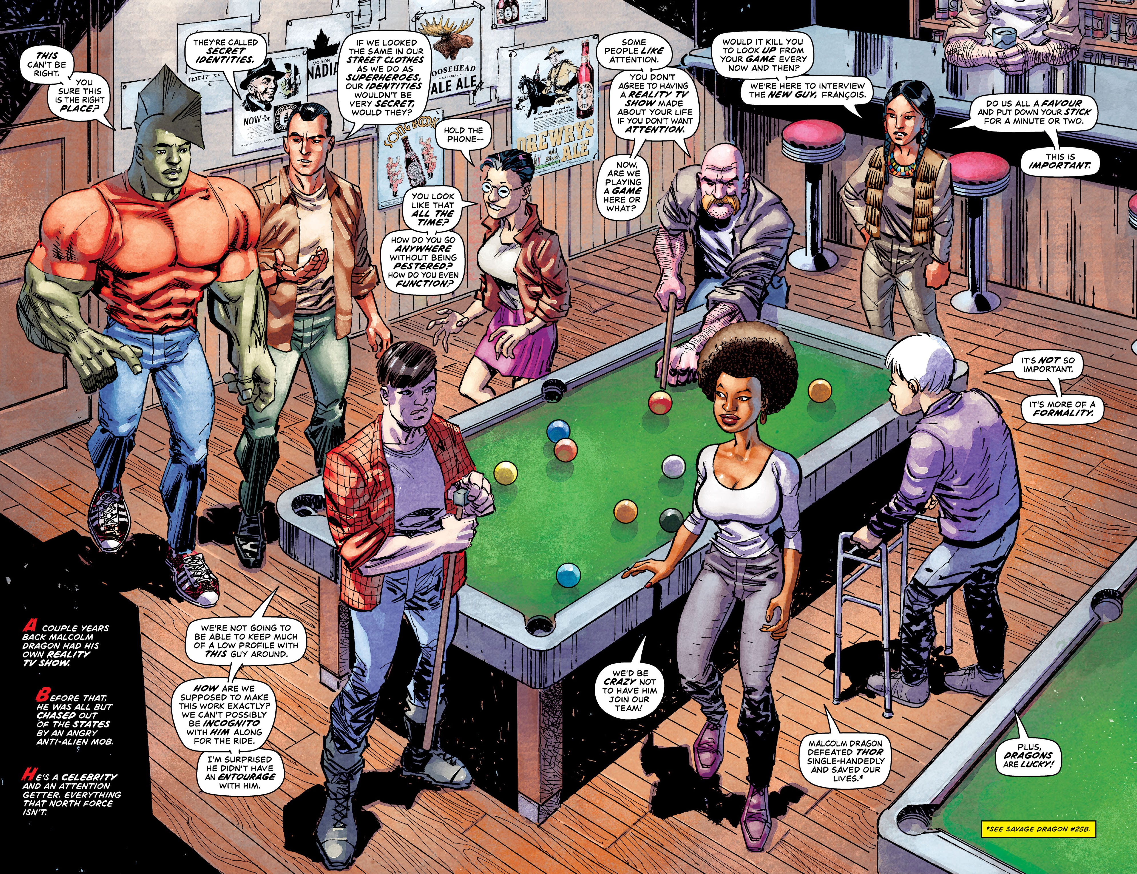 Read online North Force comic -  Issue #0 - 4