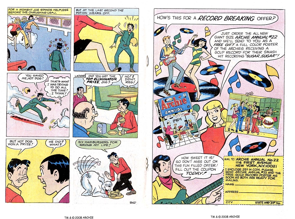 Read online Jughead (1965) comic -  Issue #182 - 10