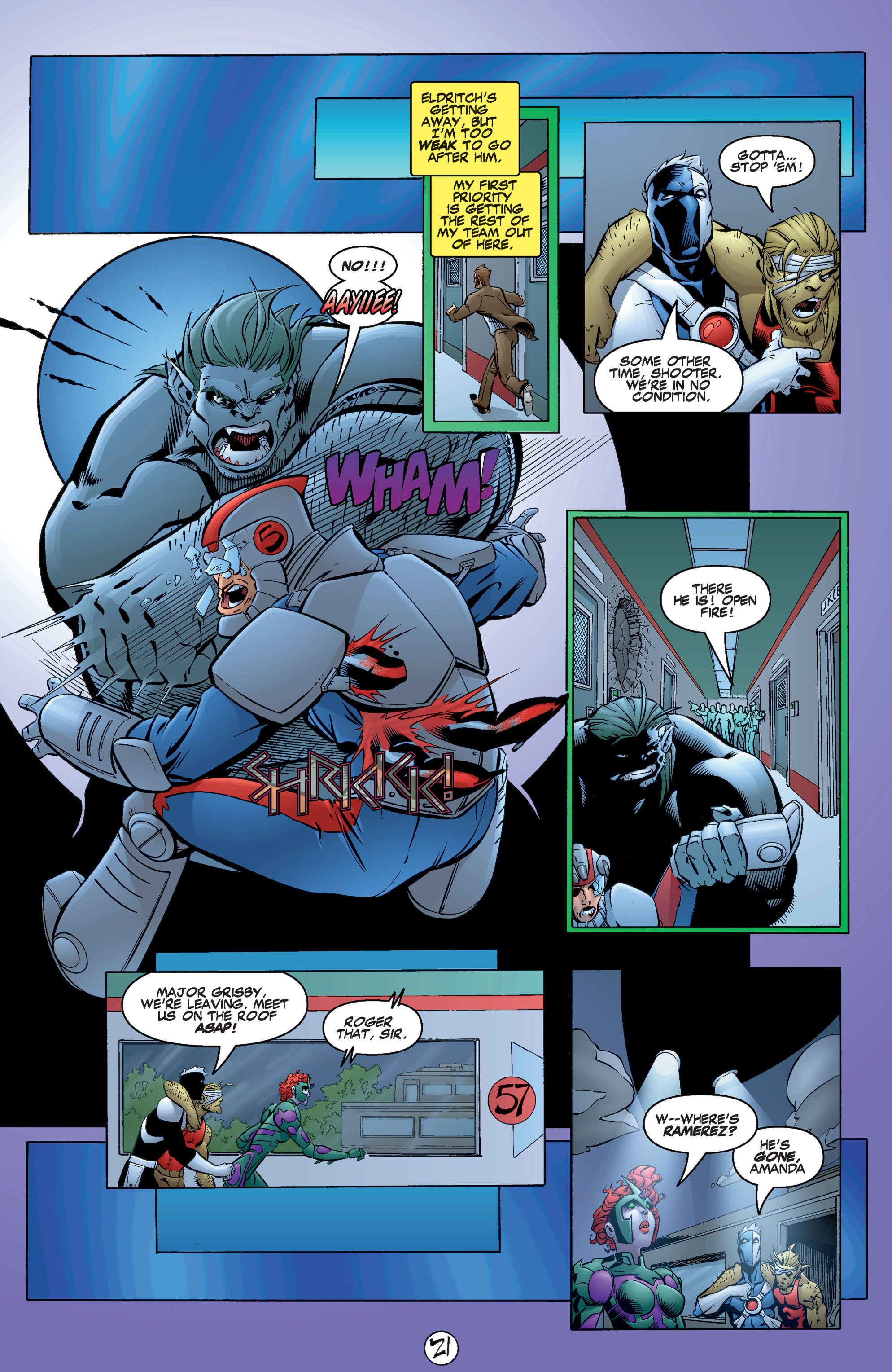 Read online Backlash comic -  Issue #26 - 22