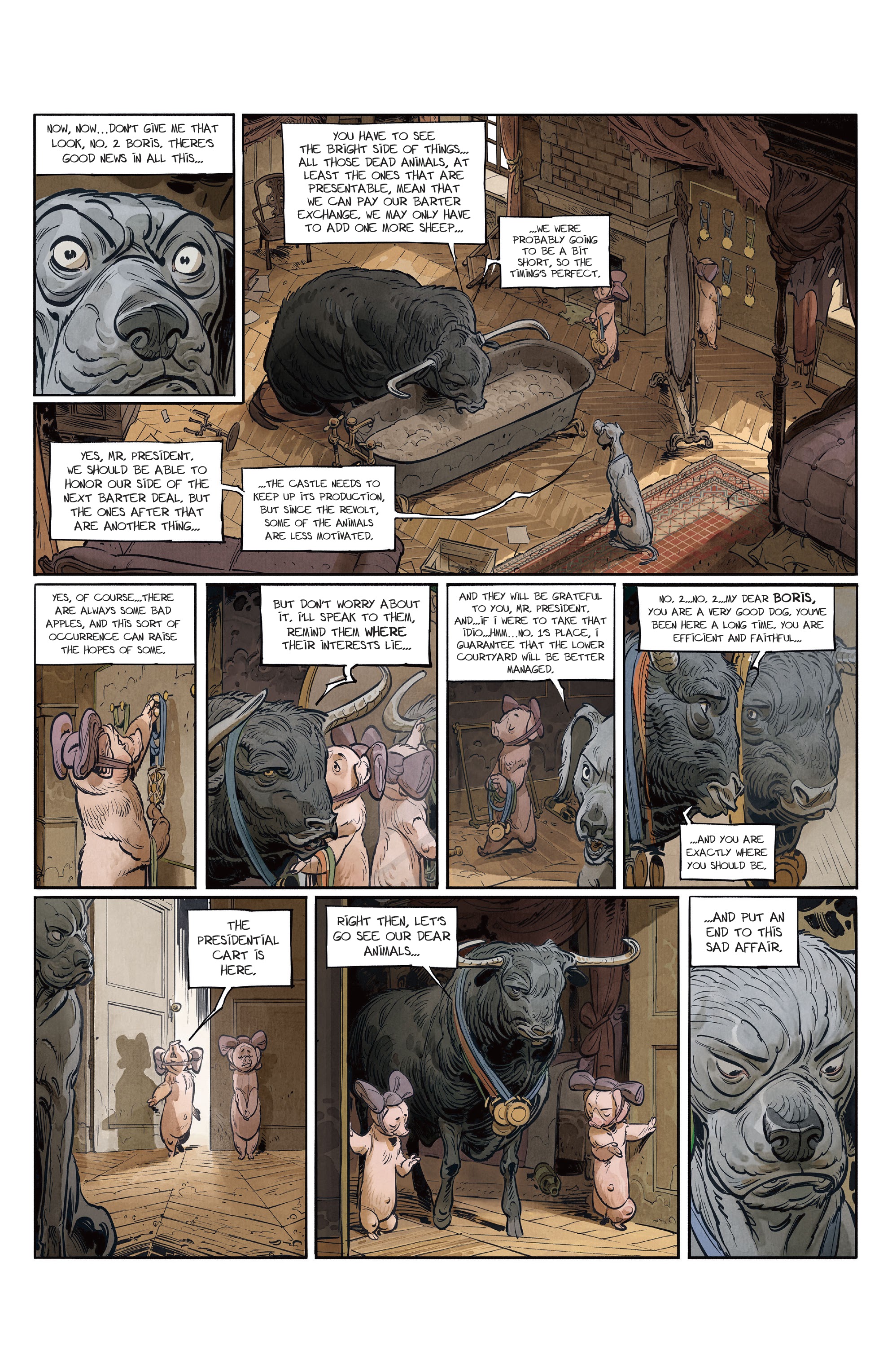 Read online Animal Castle comic -  Issue #2 - 4