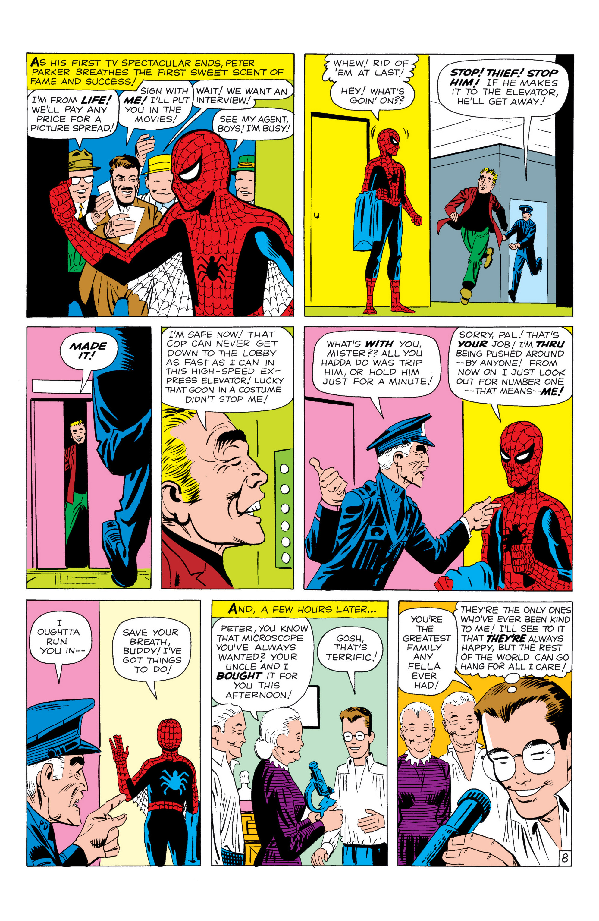 Read online Marvel Masterworks: The Amazing Spider-Man comic -  Issue # TPB 1 (Part 1) - 14