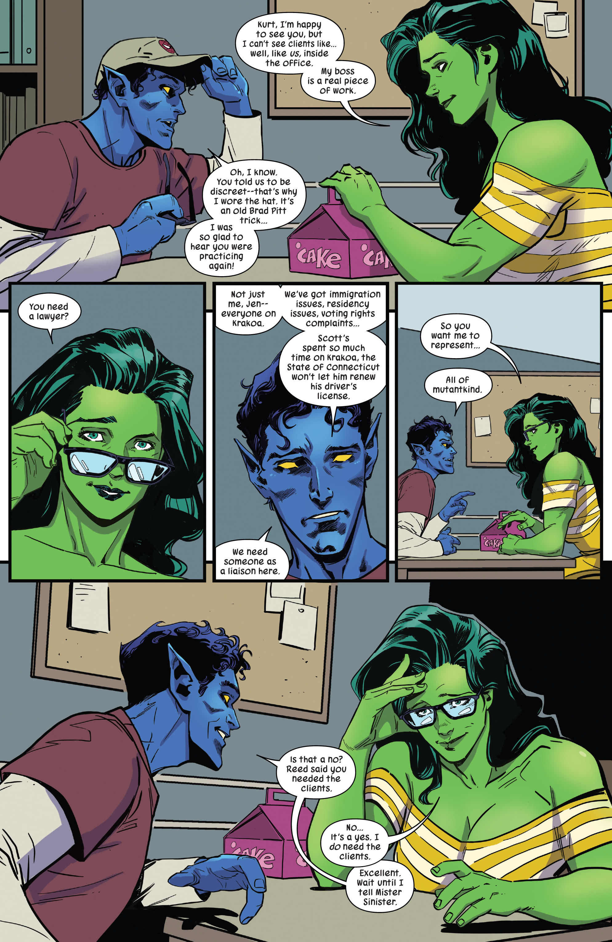 Read online She-Hulk (2022) comic -  Issue #6 - 7