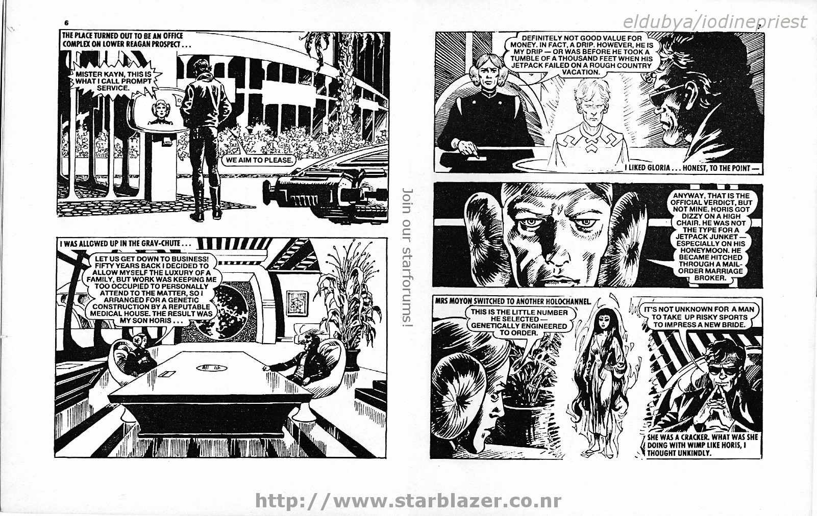 Read online Starblazer comic -  Issue #219 - 5