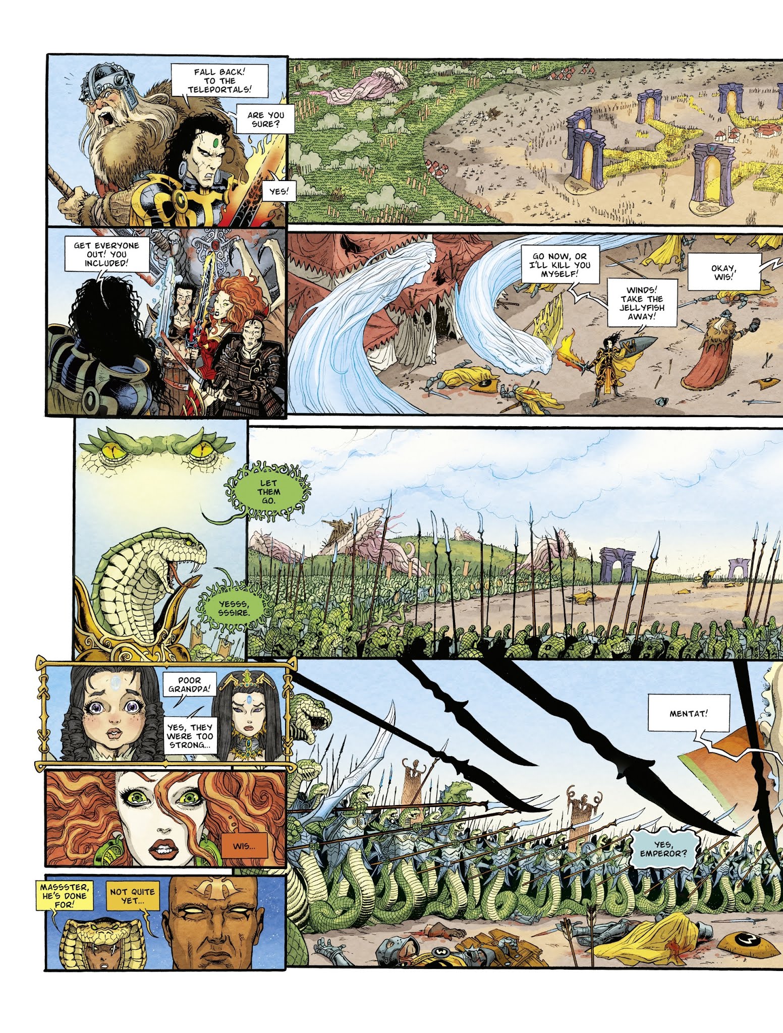 Read online The Black Moon Chronicles comic -  Issue #17 - 36