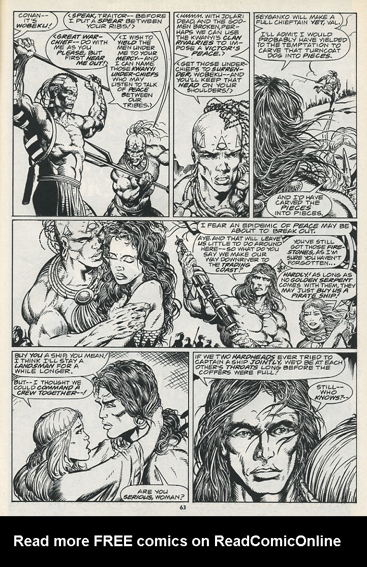 Read online The Savage Sword Of Conan comic -  Issue #217 - 65