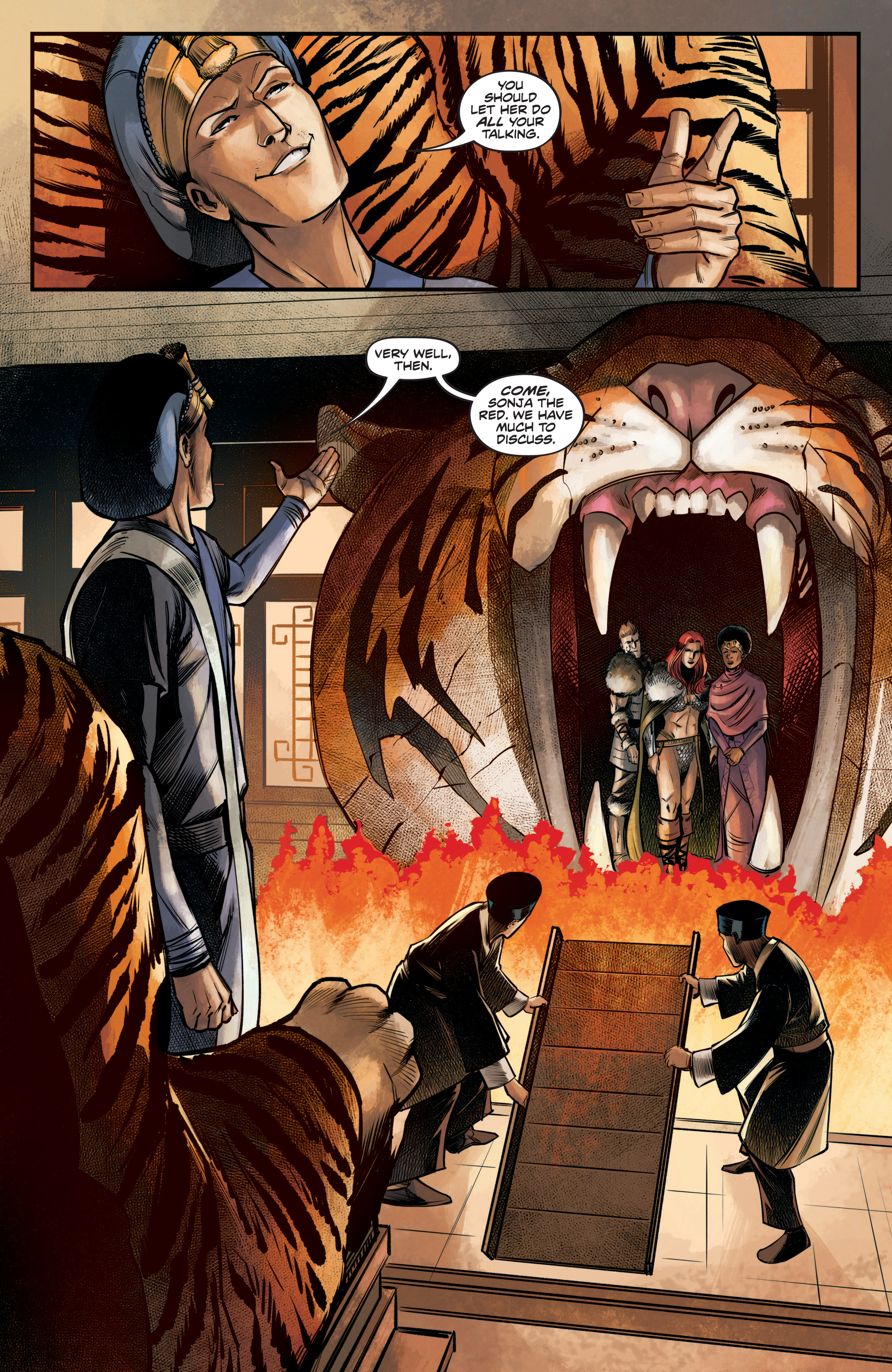 Read online Red Sonja (2019) comic -  Issue #14 - 19