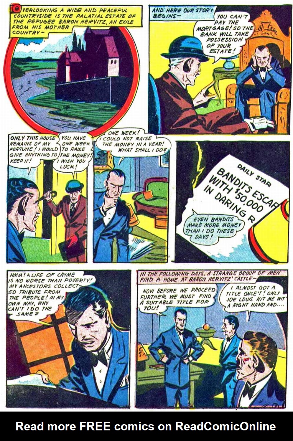 Read online Black Hood Comics comic -  Issue #11 - 16