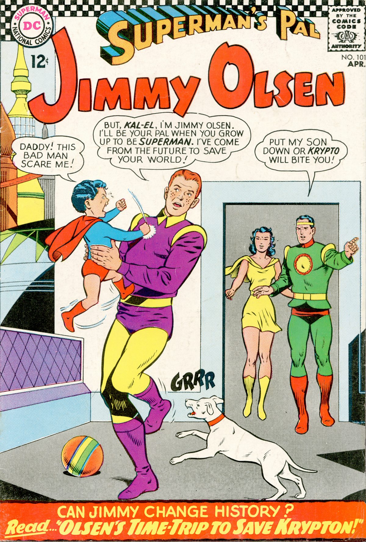 Read online Superman's Pal Jimmy Olsen comic -  Issue #101 - 1