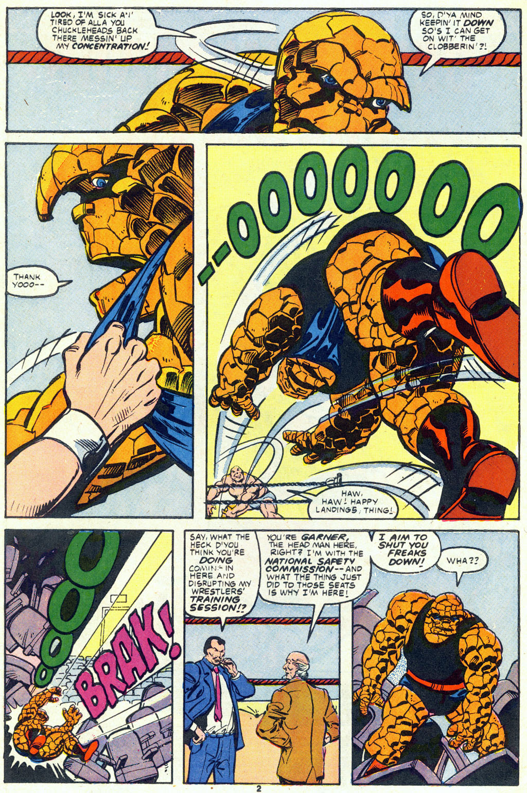 Read online The Thing comic -  Issue #31 - 3