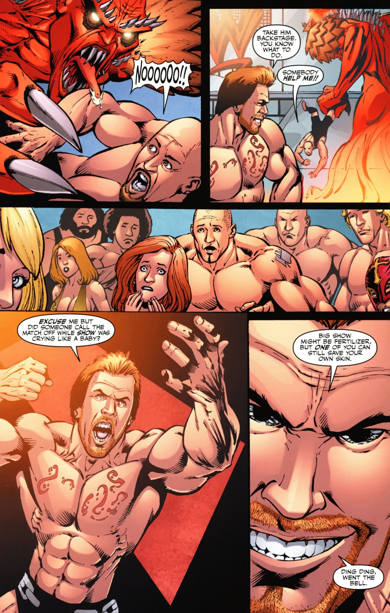 Read online WWE Heroes comic -  Issue #4 - 15