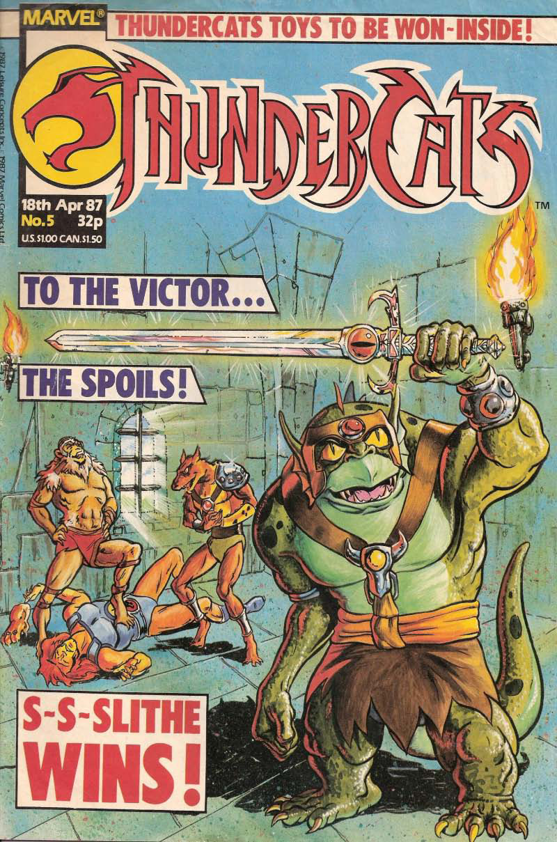 Read online ThunderCats (1987) comic -  Issue #5 - 1