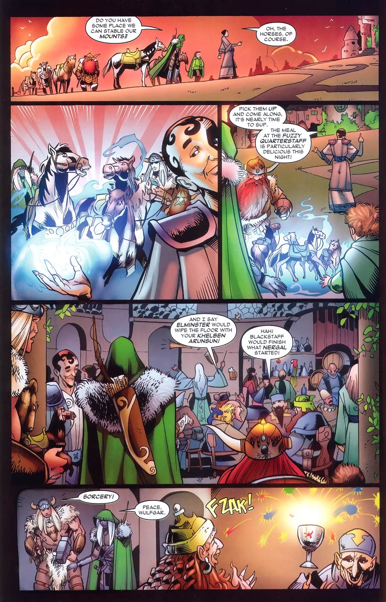 Read online Forgotten Realms: Streams of Silver comic -  Issue #2 - 6
