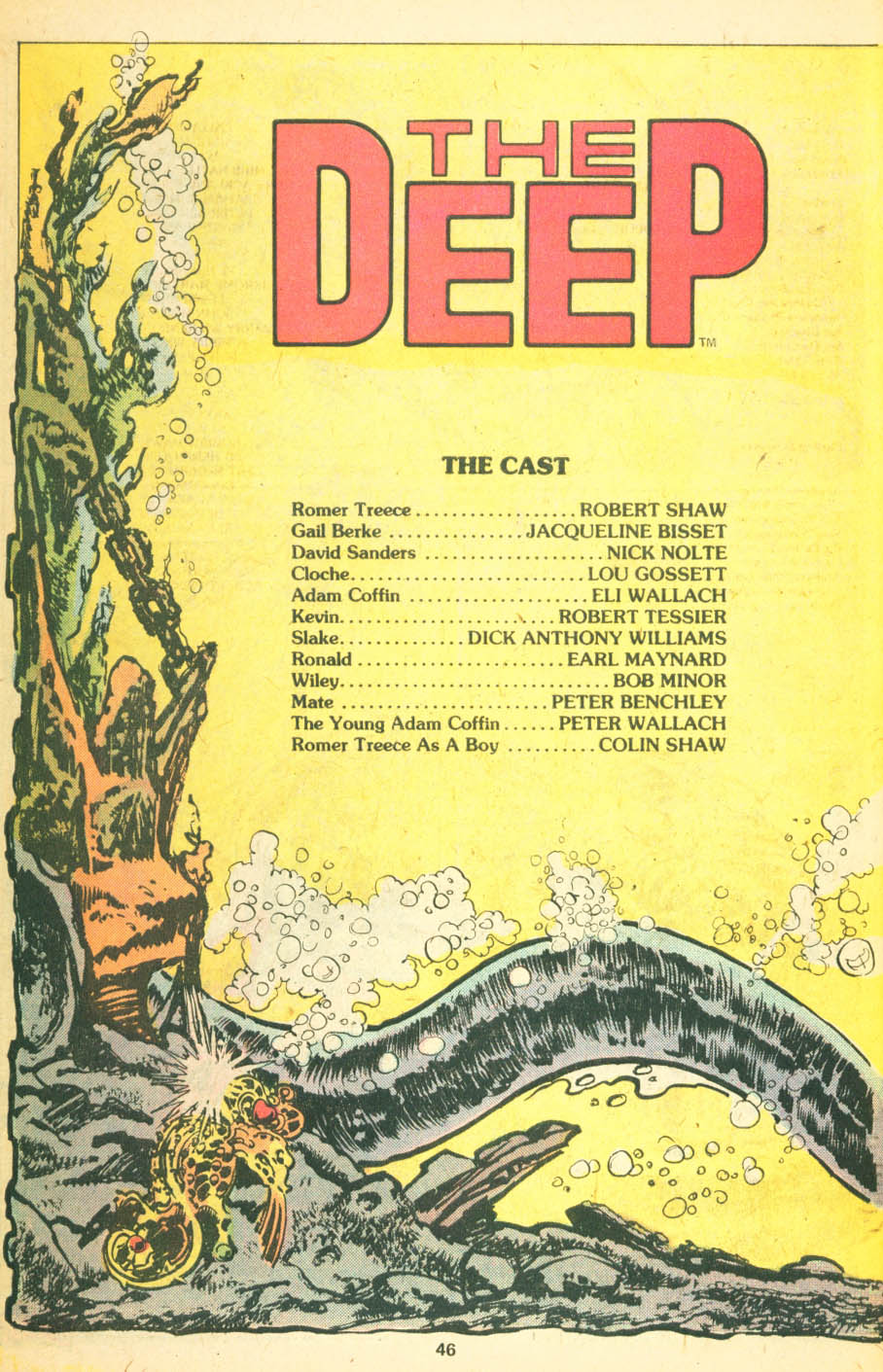 Read online The Deep (1977) comic -  Issue # Full - 35
