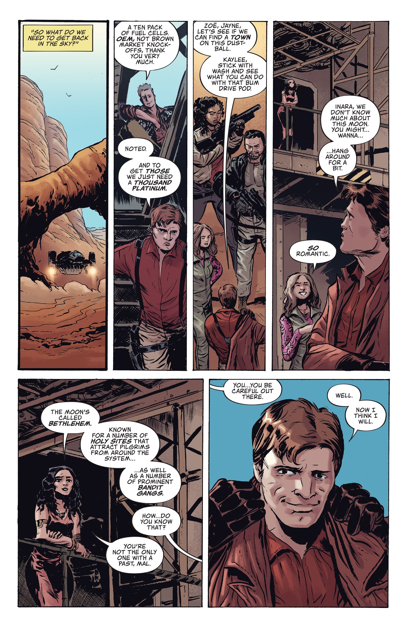 Read online Firefly comic -  Issue #1 - 13