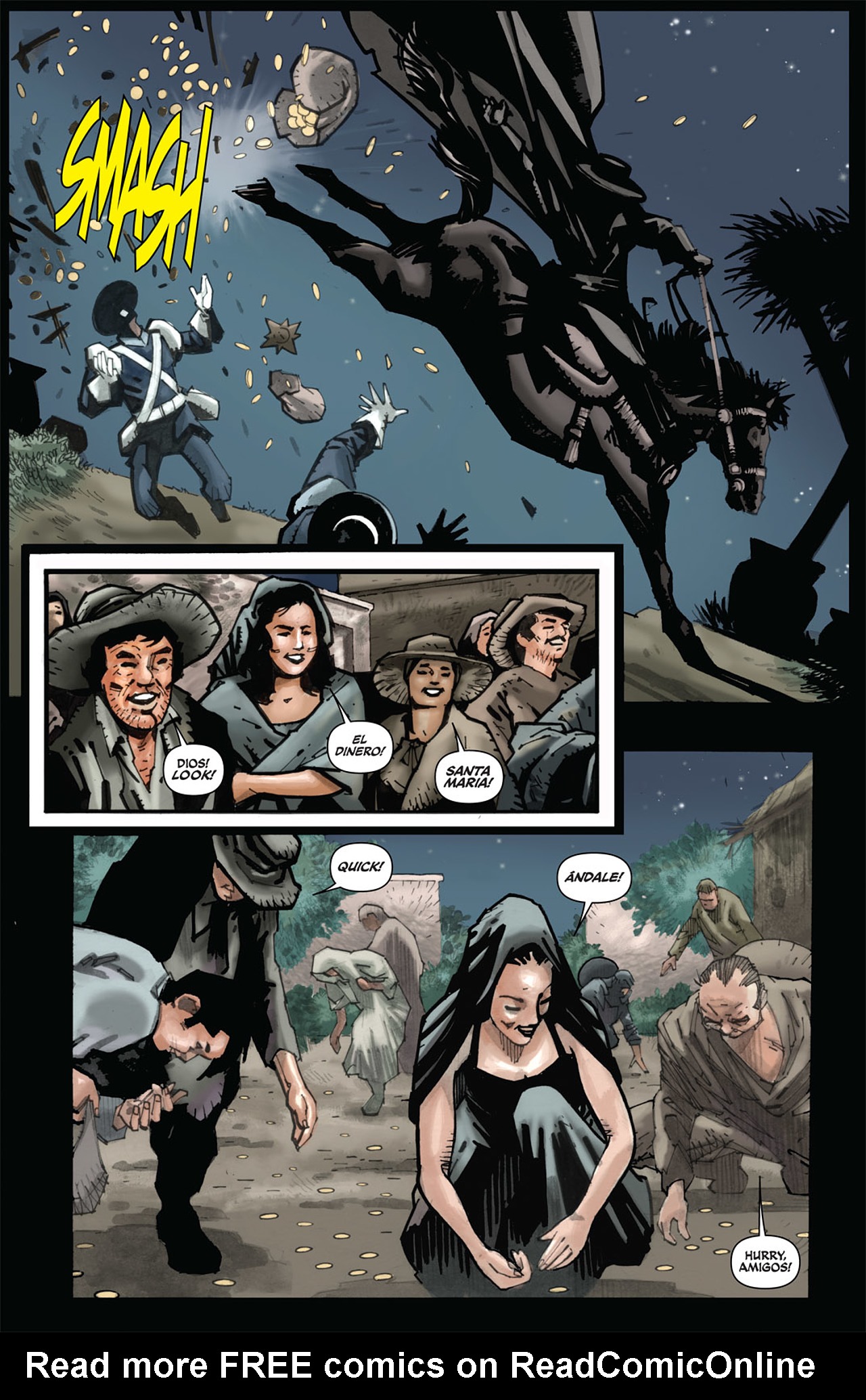 Read online Zorro Rides Again comic -  Issue #8 - 8