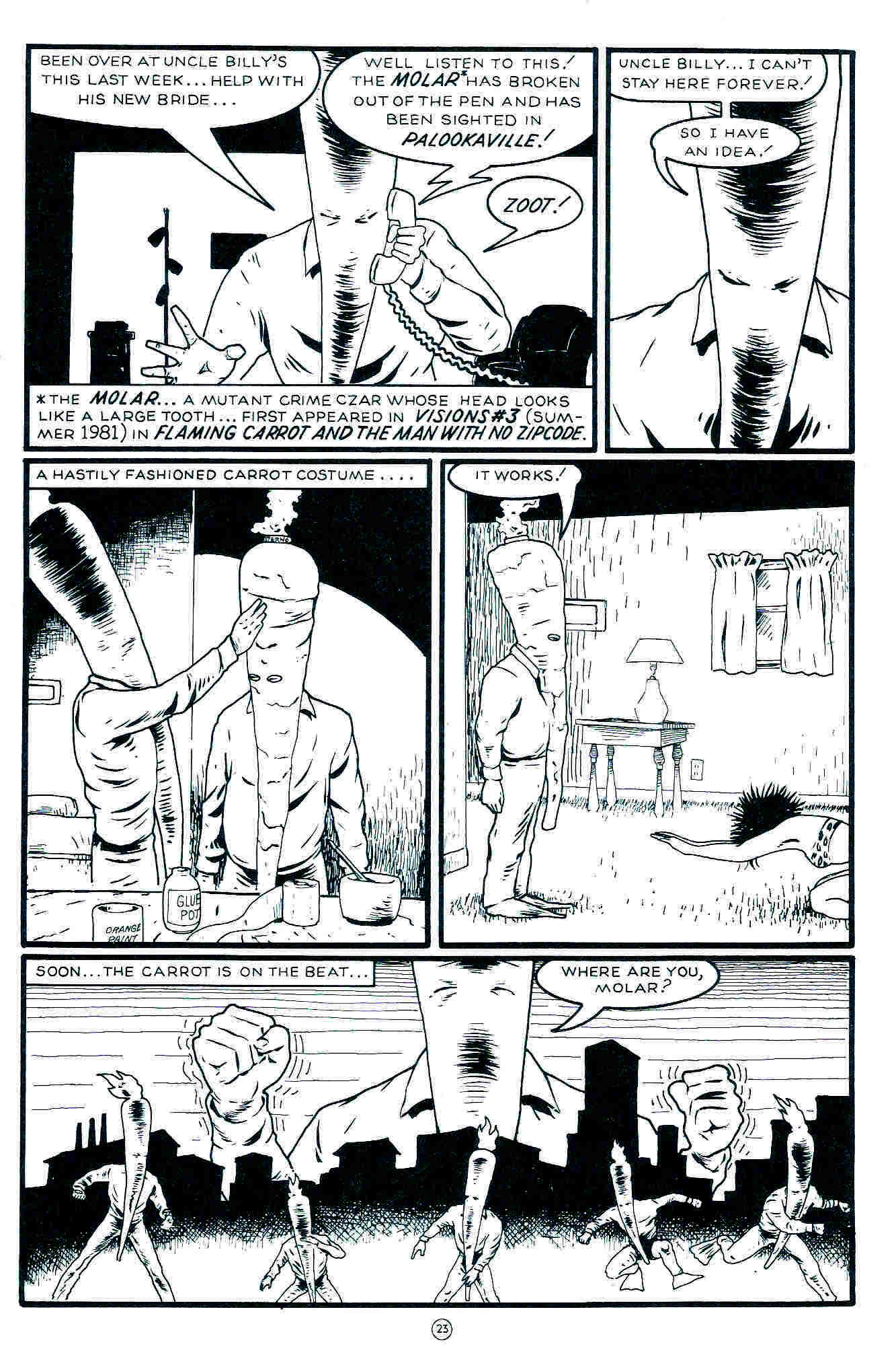 Read online Flaming Carrot Comics (1988) comic -  Issue #18 - 25