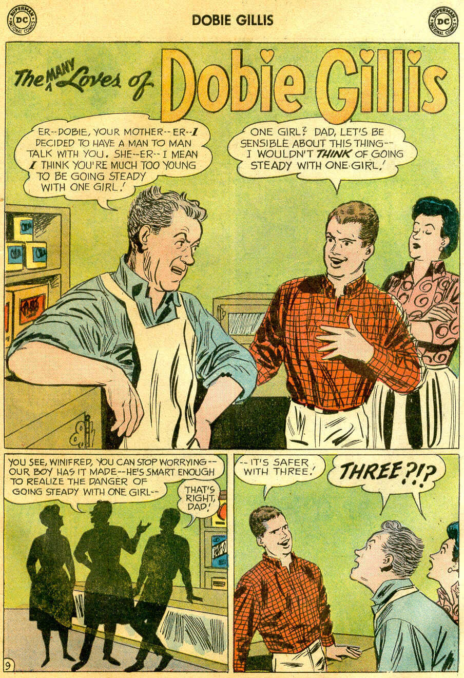 Read online Many Loves of Dobie Gillis comic -  Issue #14 - 13