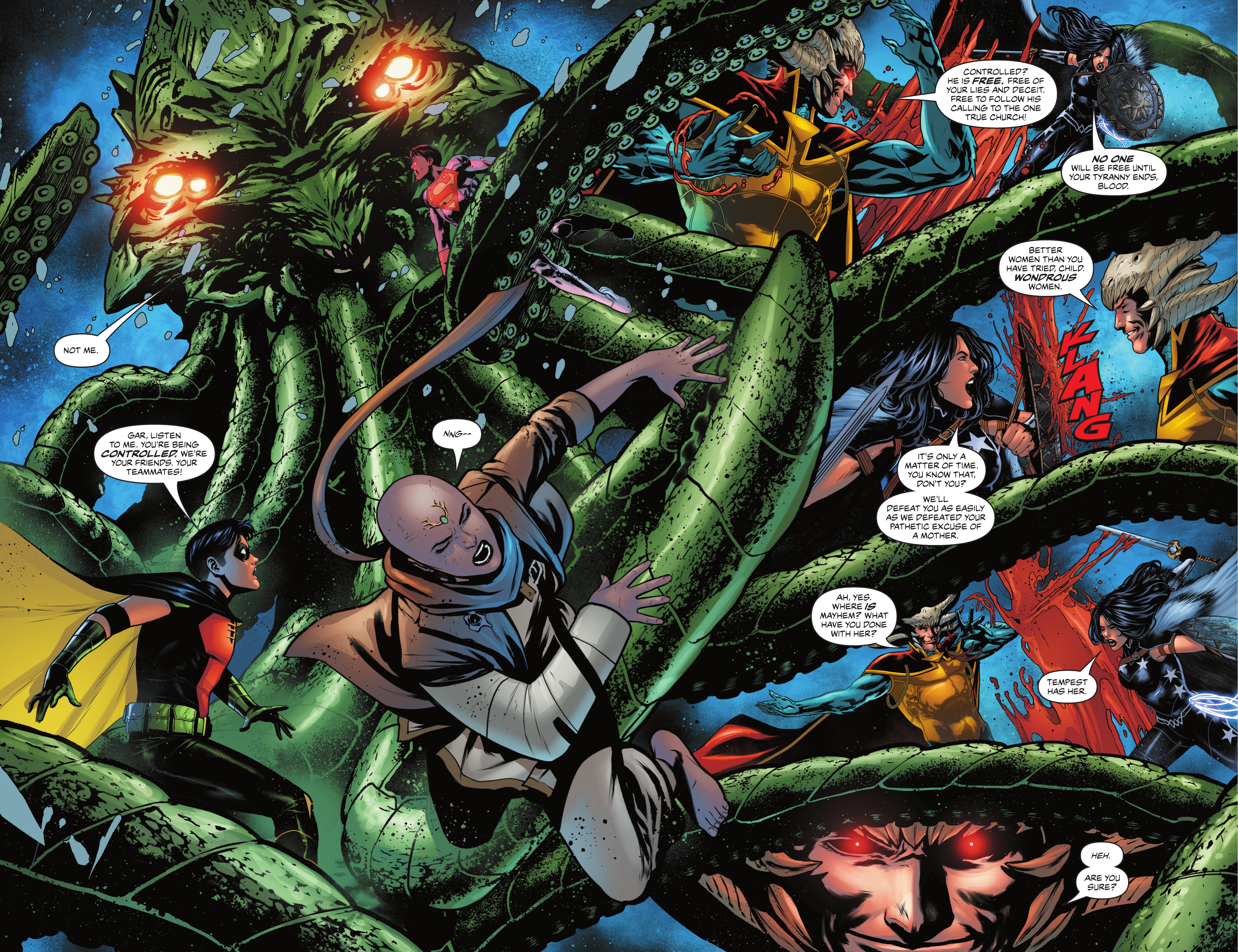 Read online Titans United: Bloodpact comic -  Issue #5 - 14