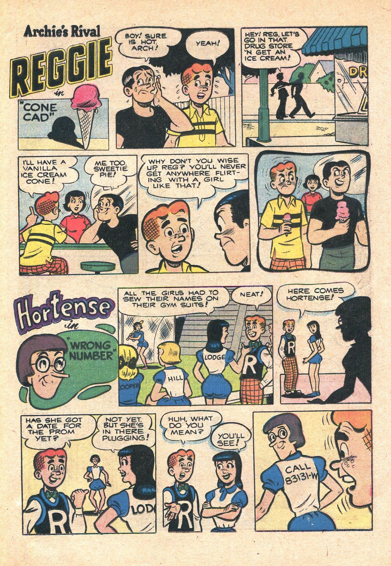 Read online Archie's Joke Book Magazine comic -  Issue #20 - 21