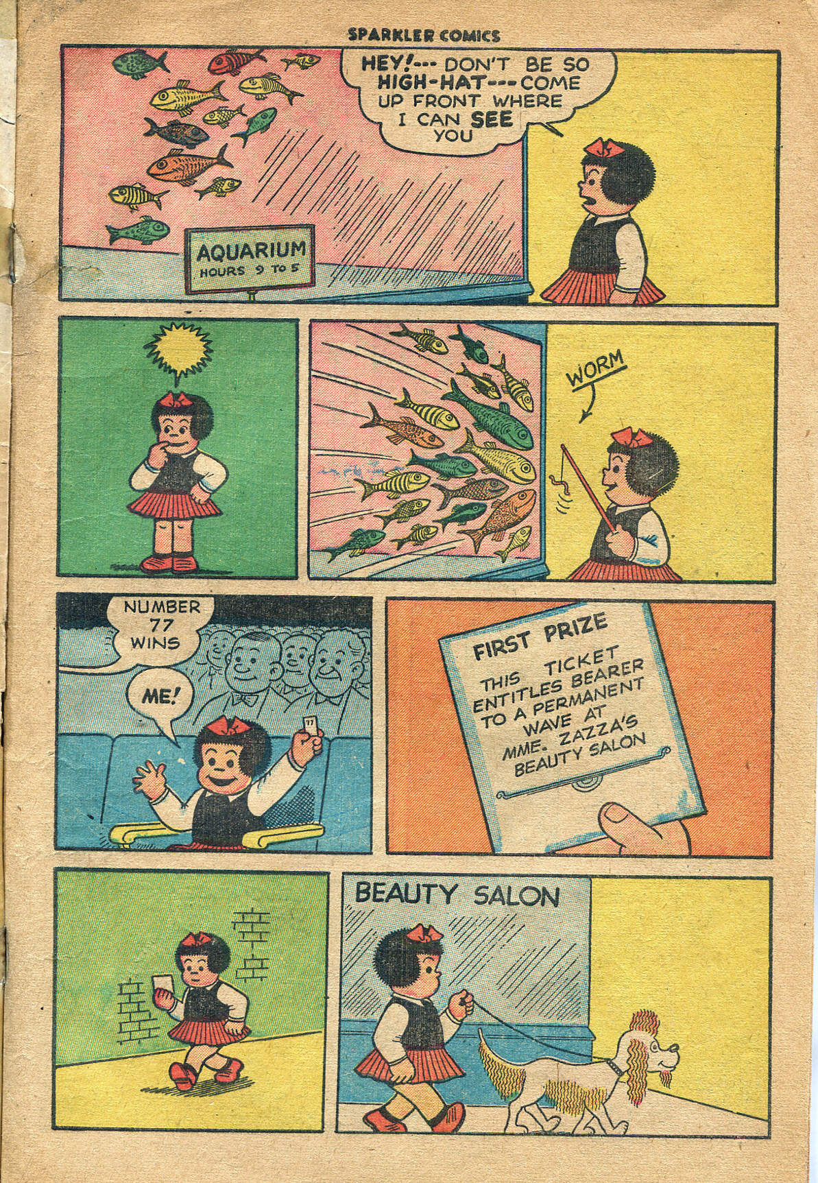 Read online Sparkler Comics comic -  Issue #90 - 5
