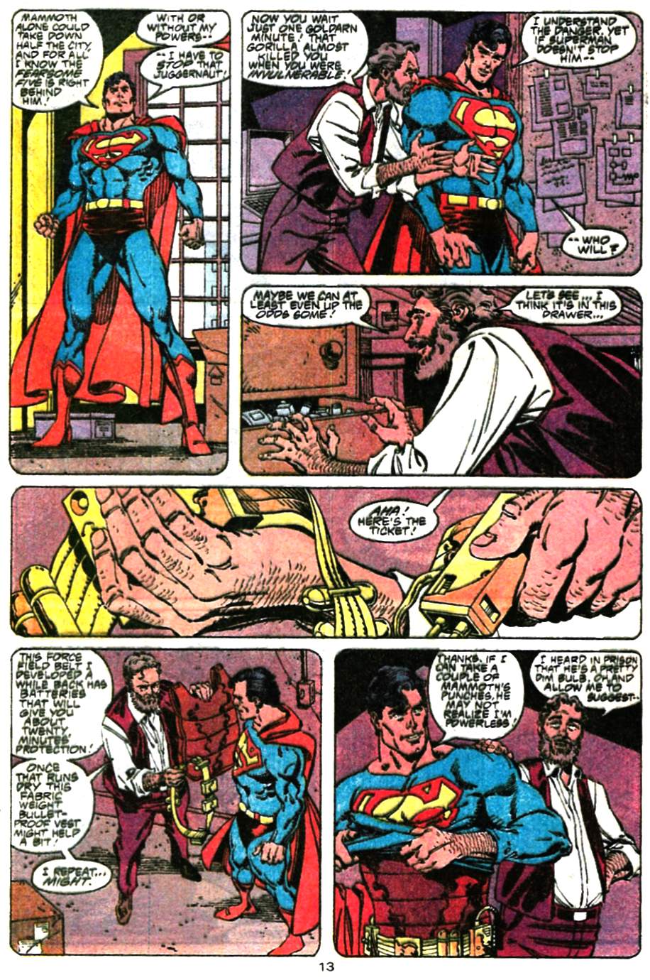 Read online Adventures of Superman (1987) comic -  Issue #472 - 14